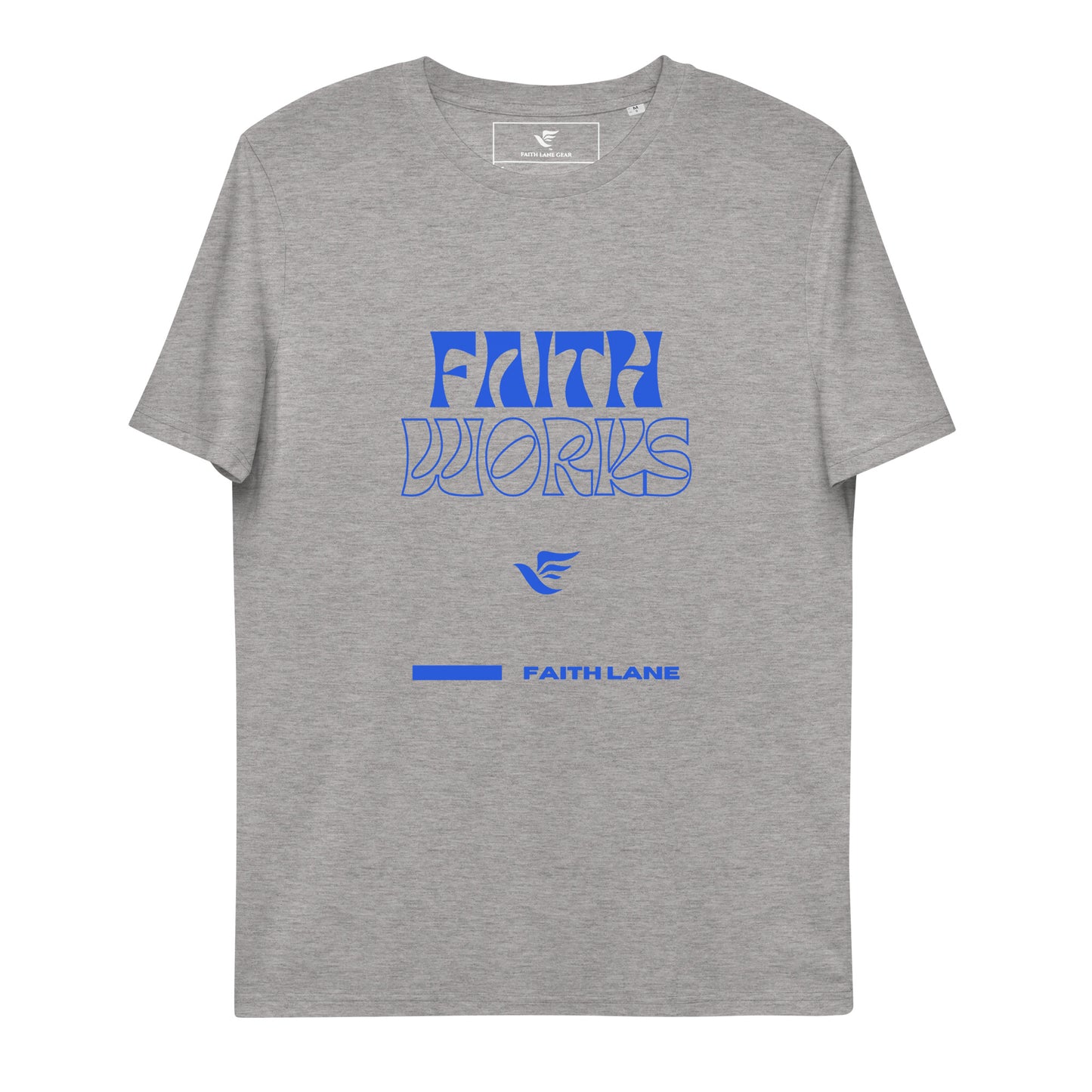 Faith Lane Gear unisex short-sleeve organic cotton t-shirt - Faith works