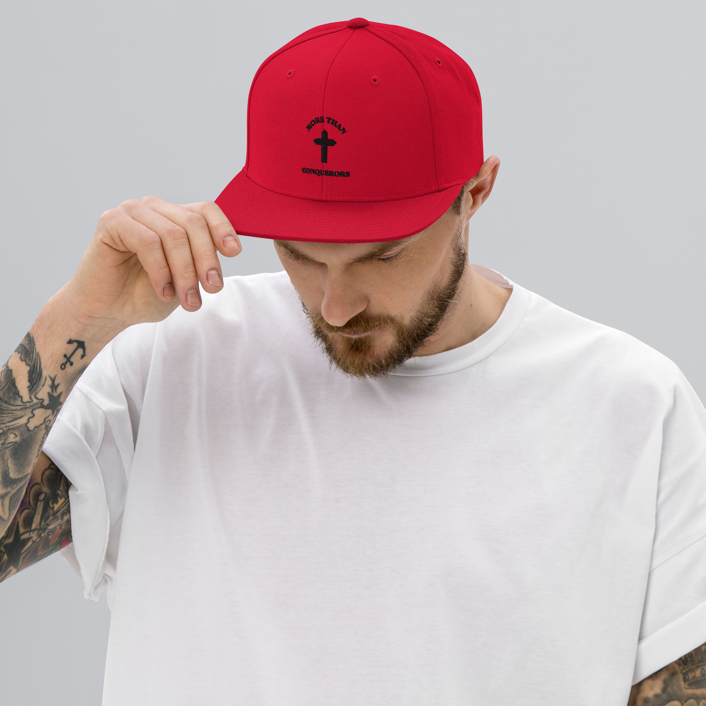 Faith Lane Gear - Red Snapback Cap