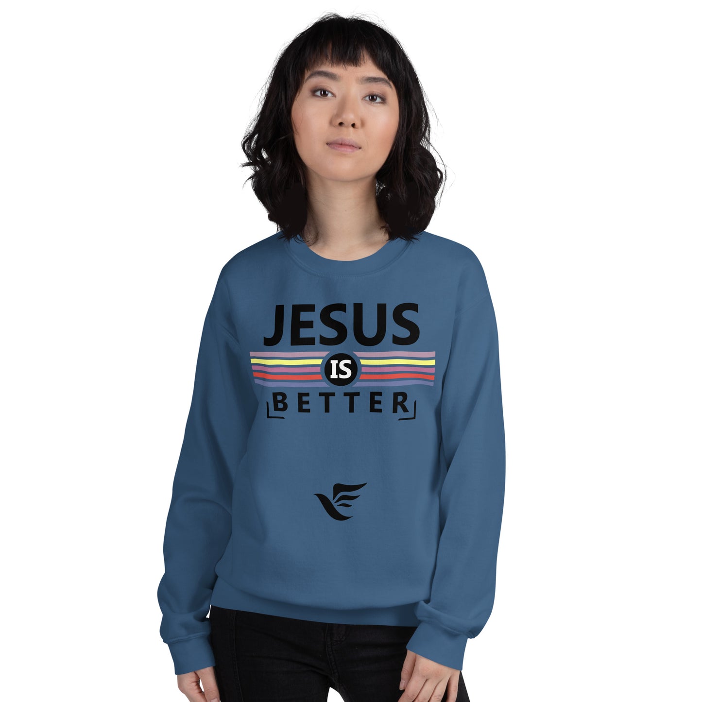 Faith Lane Gear unisex sweatshirt - Jesus is better