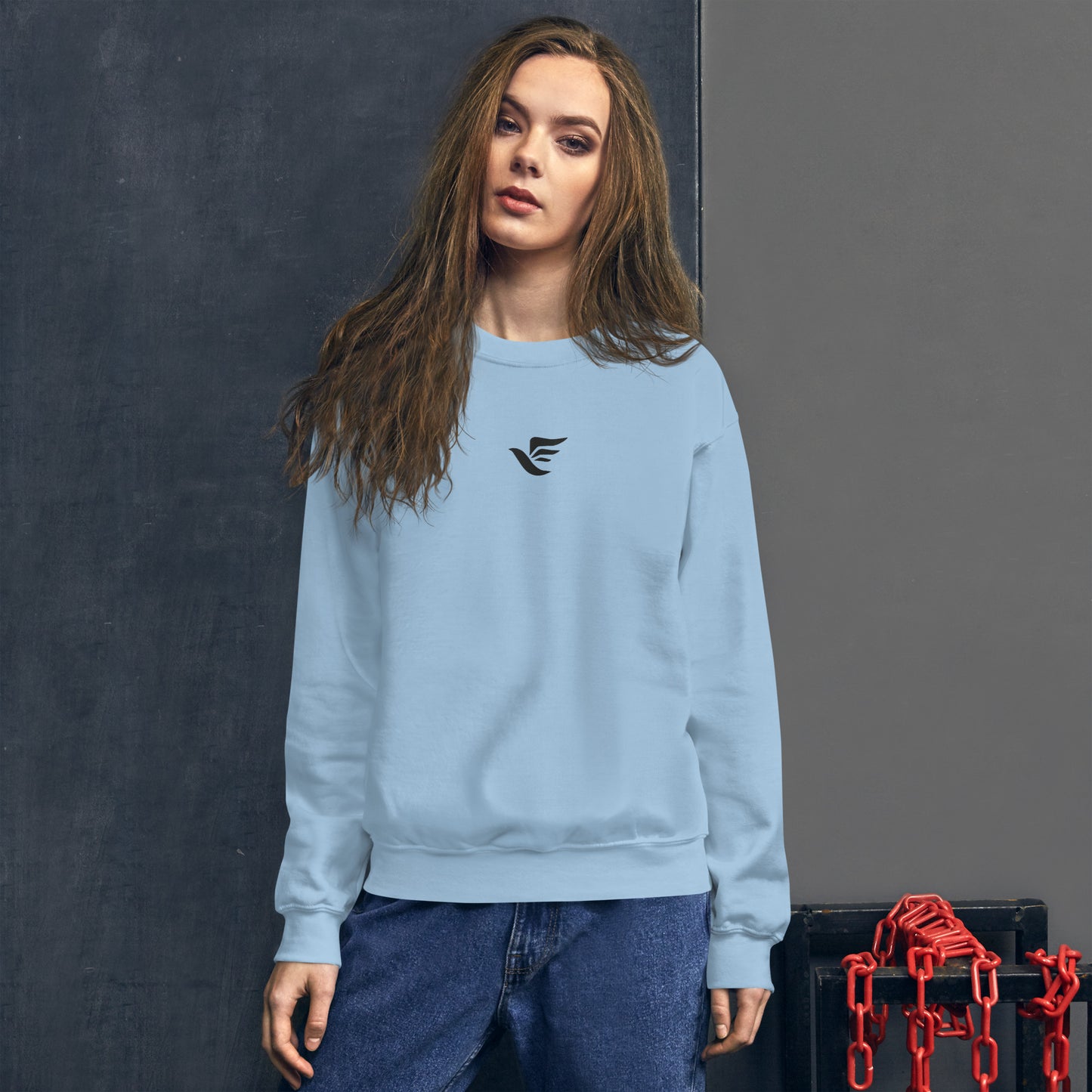 Faith Lane Gear embroidered unisex sweatshirt - I'll be back