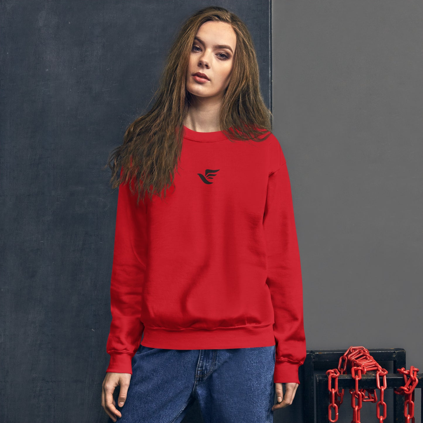 Faith Lane Gear embroidered unisex sweatshirt - I'll be back