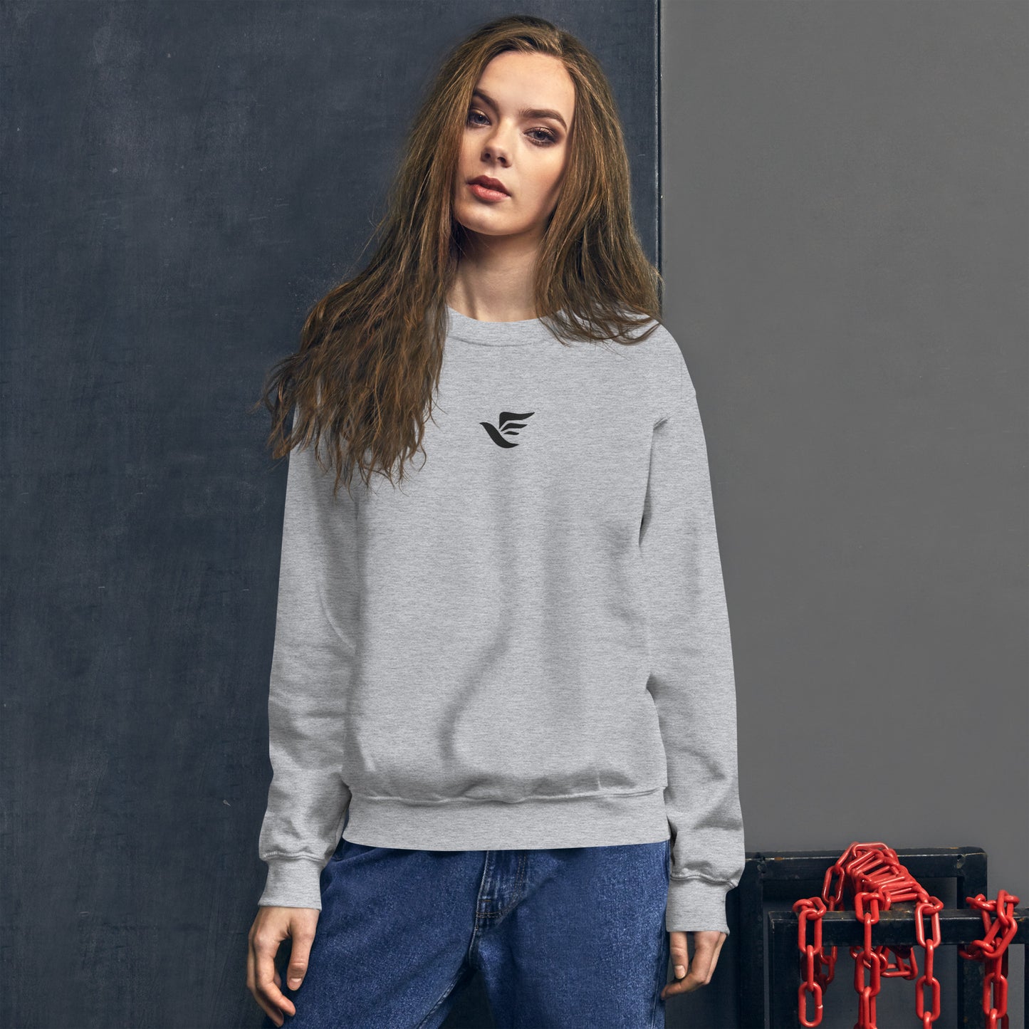 Faith Lane Gear embroidered unisex sweatshirt - I'll be back