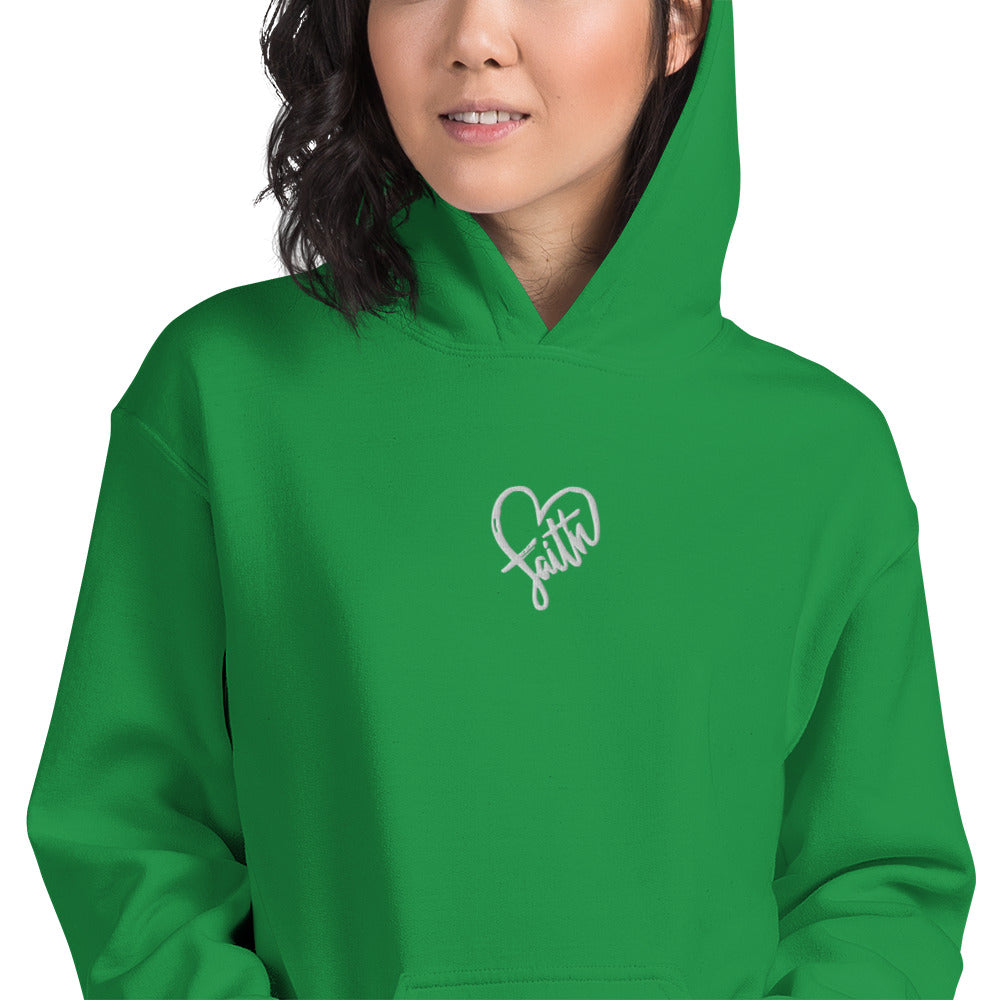 Faith Lane unisex embroidered hoodie