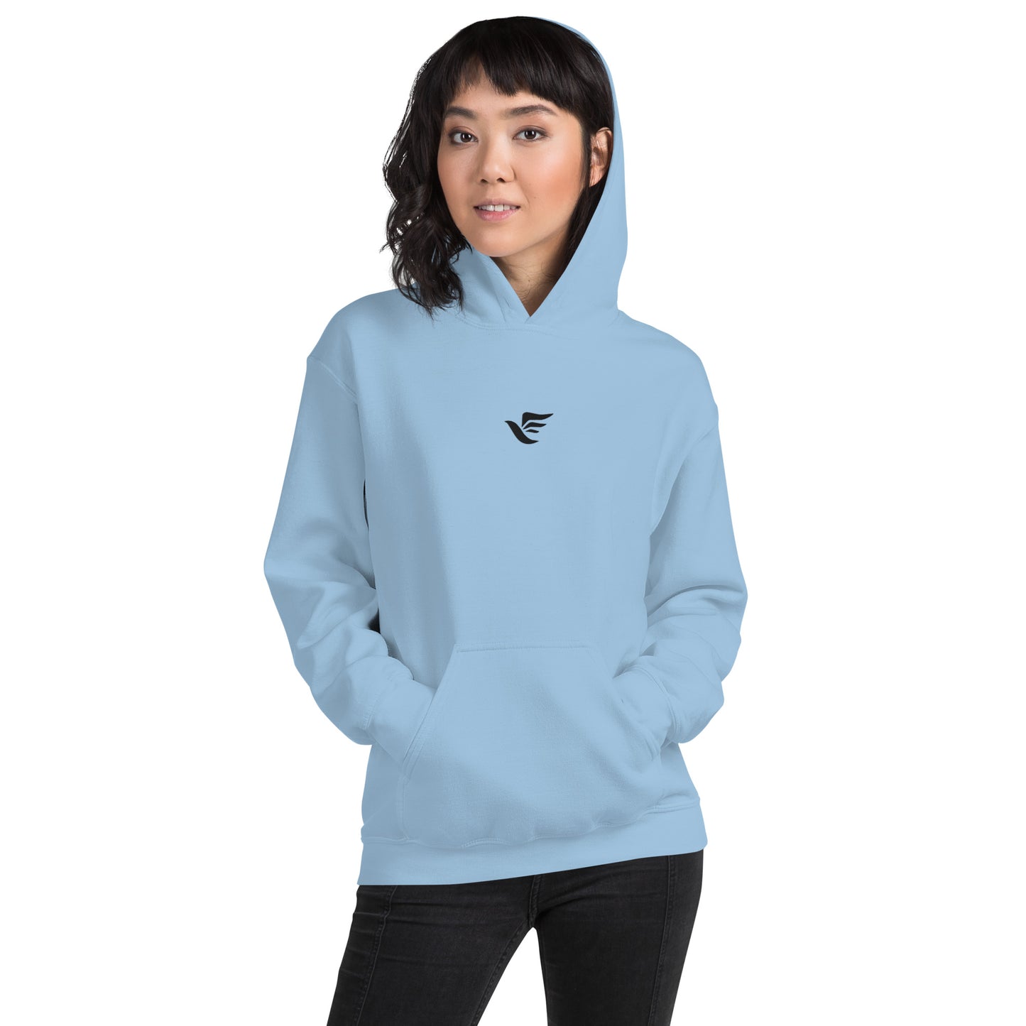 Faith Lane embroidered unisex hoodie - I'll be back