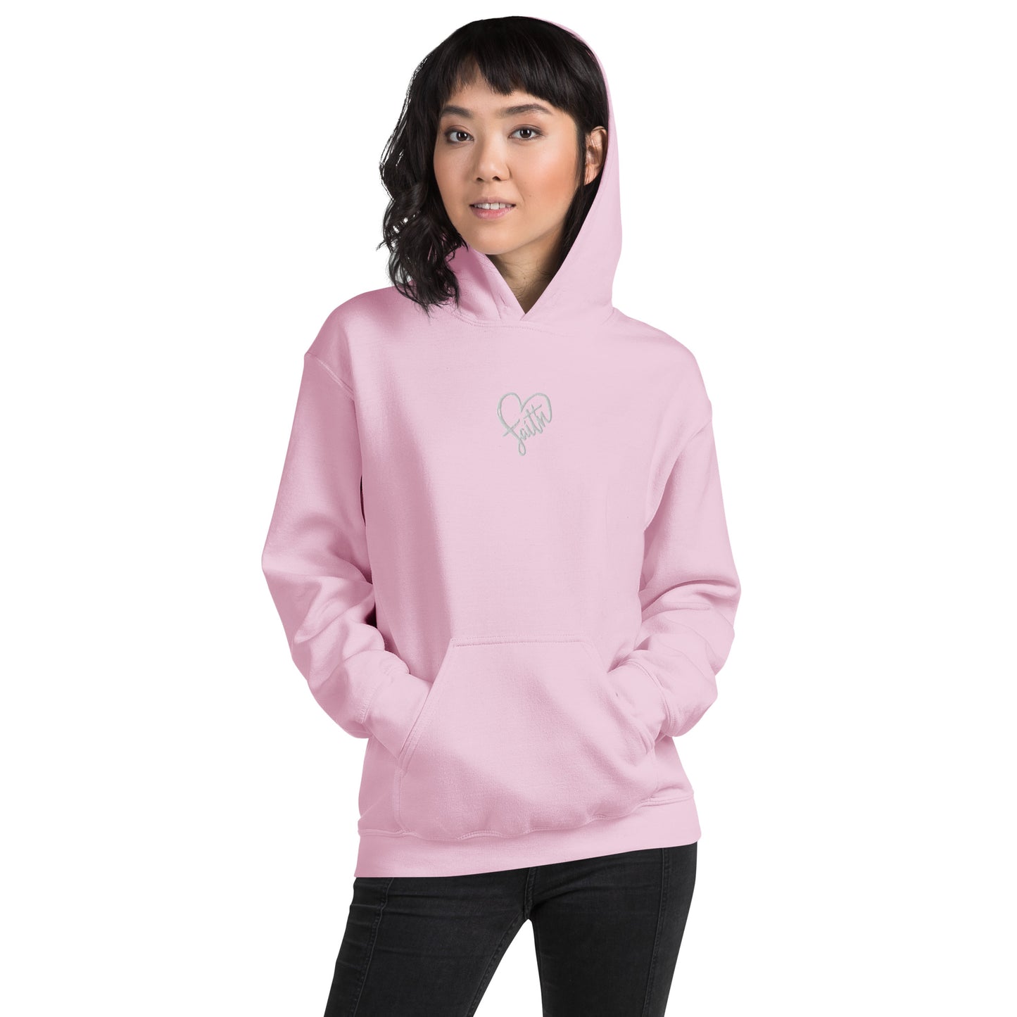 Faith Lane unisex embroidered hoodie