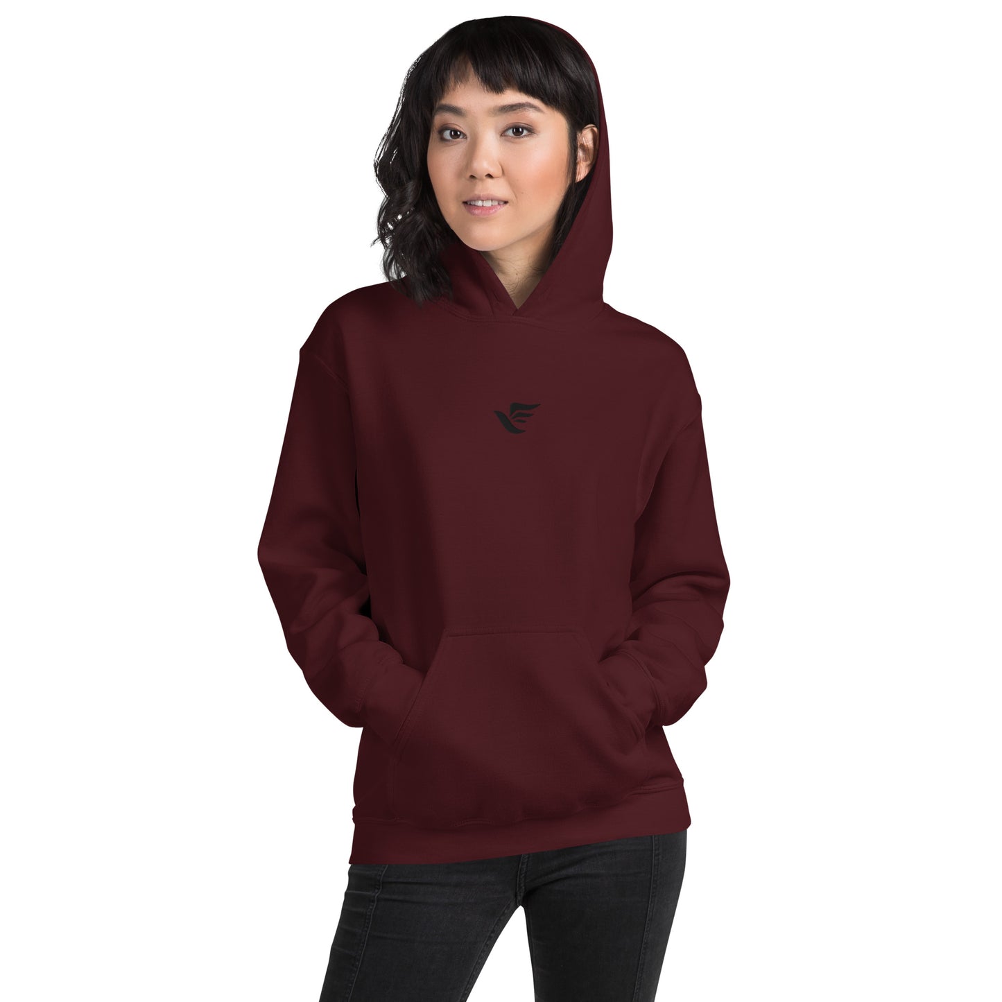 Faith Lane embroidered unisex hoodie - I'll be back