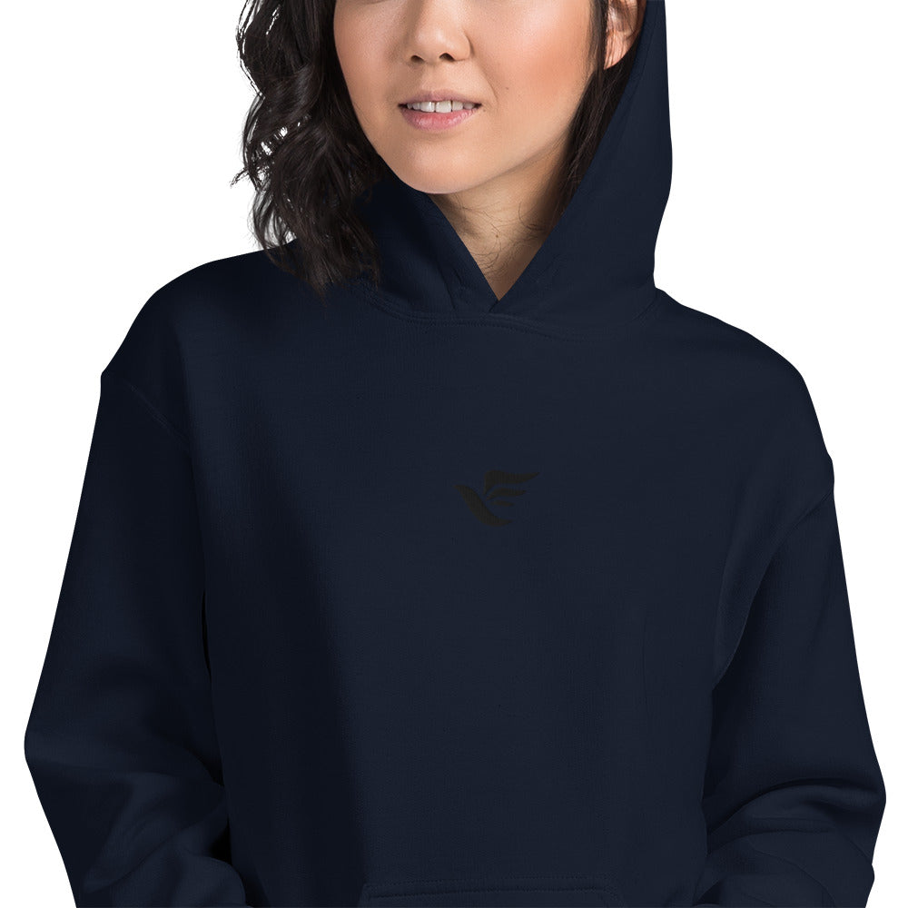 Faith Lane embroidered unisex hoodie - I'll be back