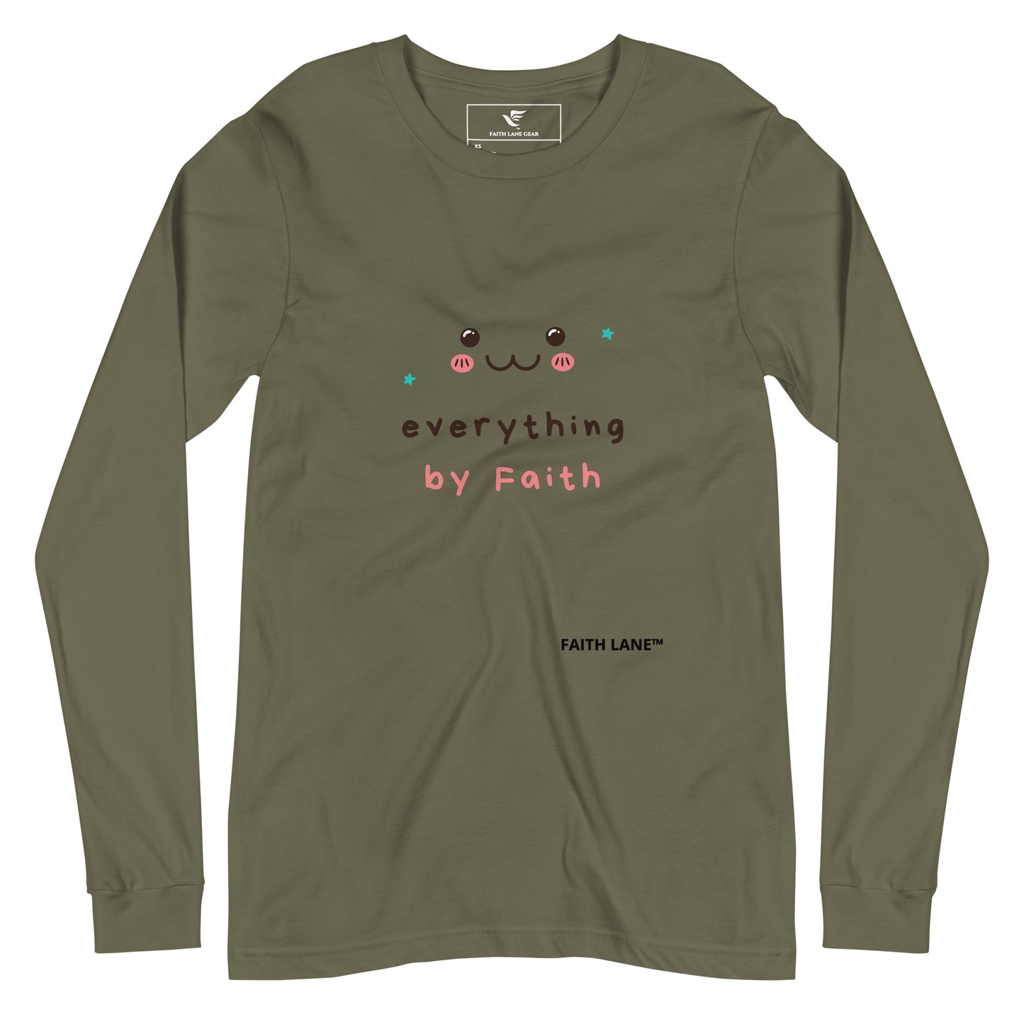 Faith Lane Gear unisex long sleeve tee - Everything by faith