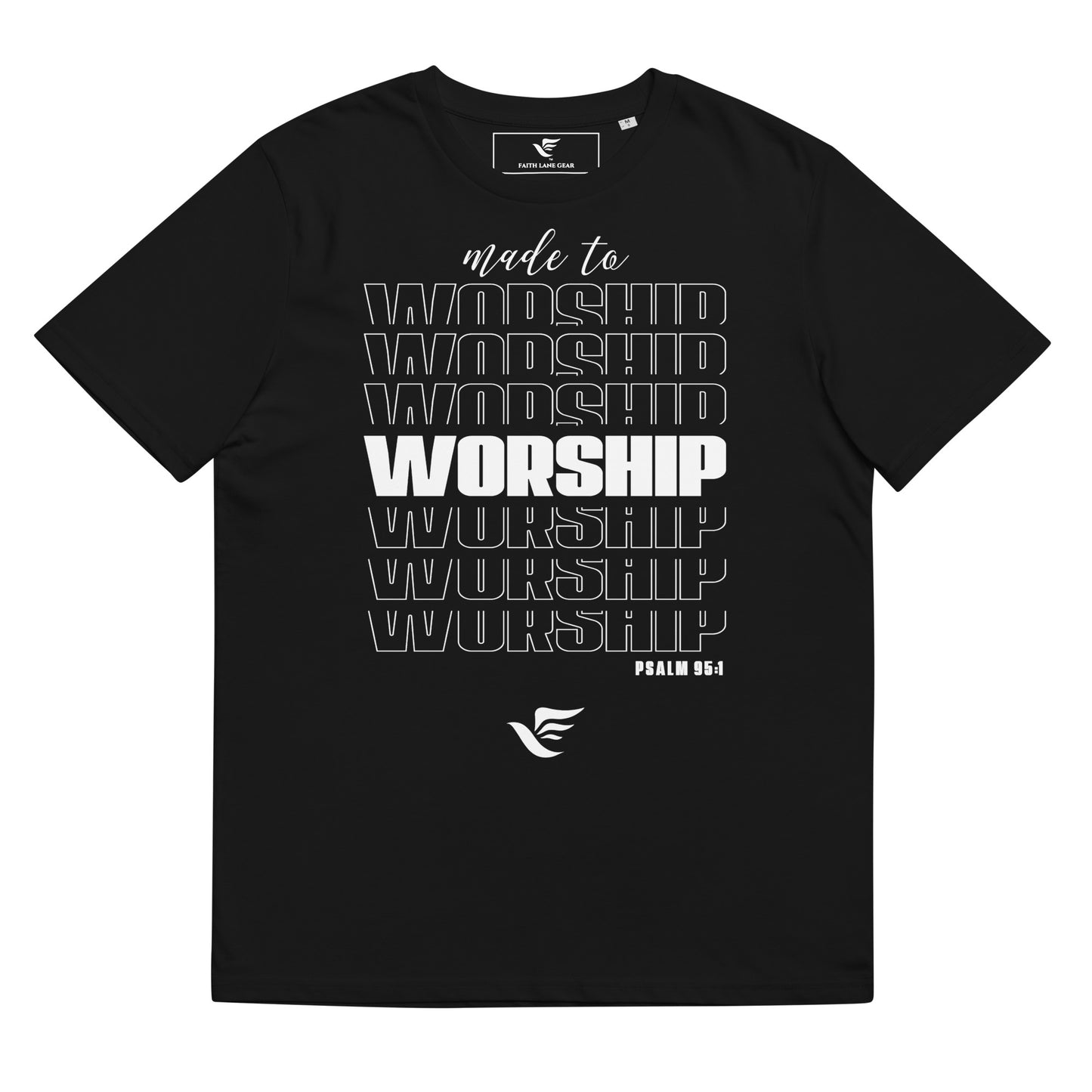 Faith Lane Gear unisex organic cotton t-shirt - Made to worship