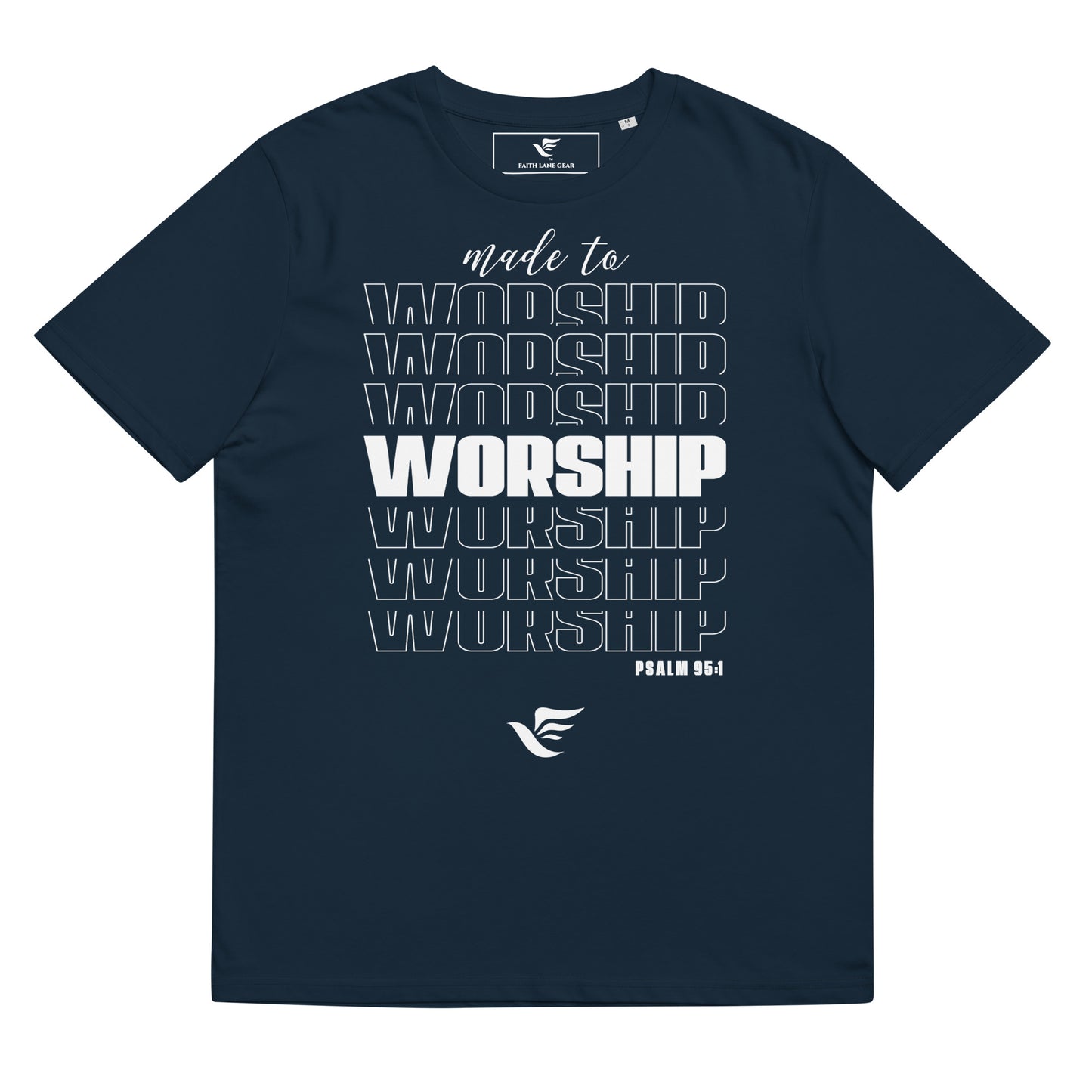 Faith Lane Gear unisex organic cotton t-shirt - Made to worship