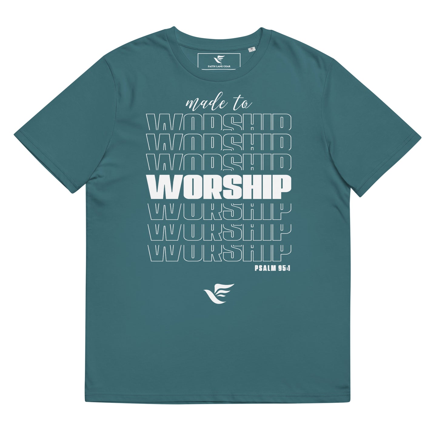 Faith Lane Gear unisex organic cotton t-shirt - Made to worship