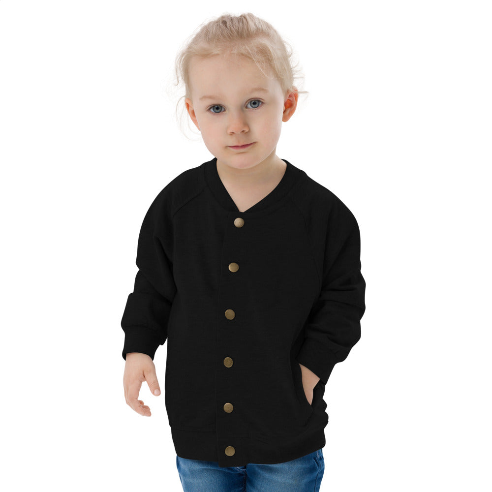 Faith Lane Baby Bomber Jacket - God Loves Me