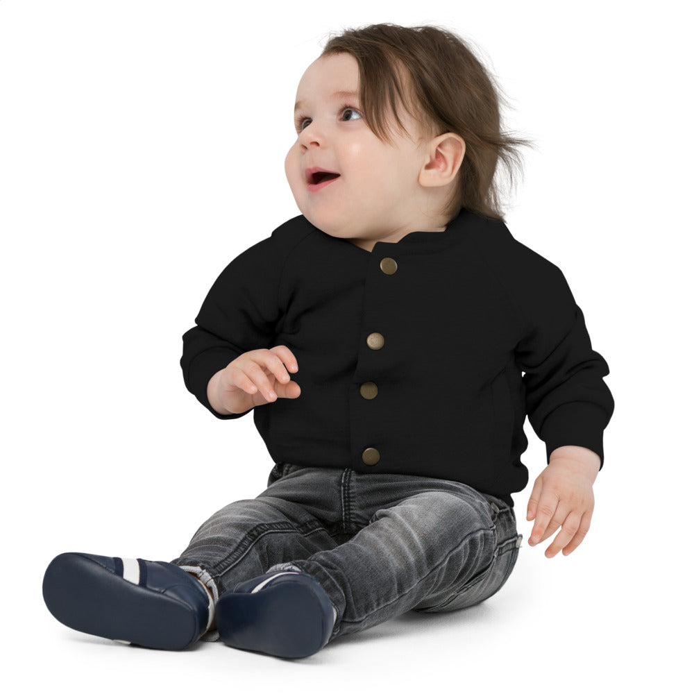 Faith Lane Baby Bomber Jacket - God Loves Me