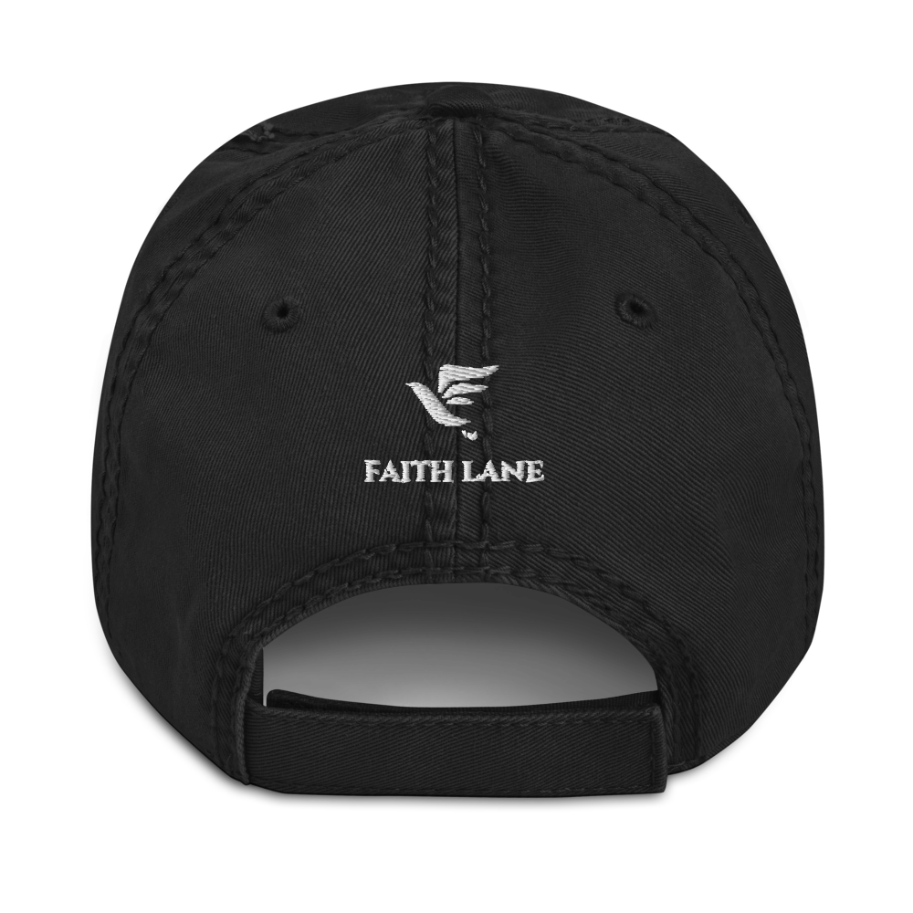 Faith Lane Distressed Dad Hat