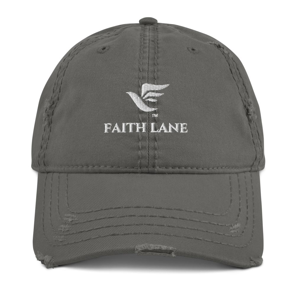 Faith Lane Distressed Dad Cap