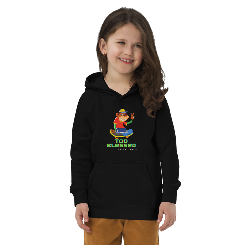 Faith Lane Kids Hoodie - Too Blessed