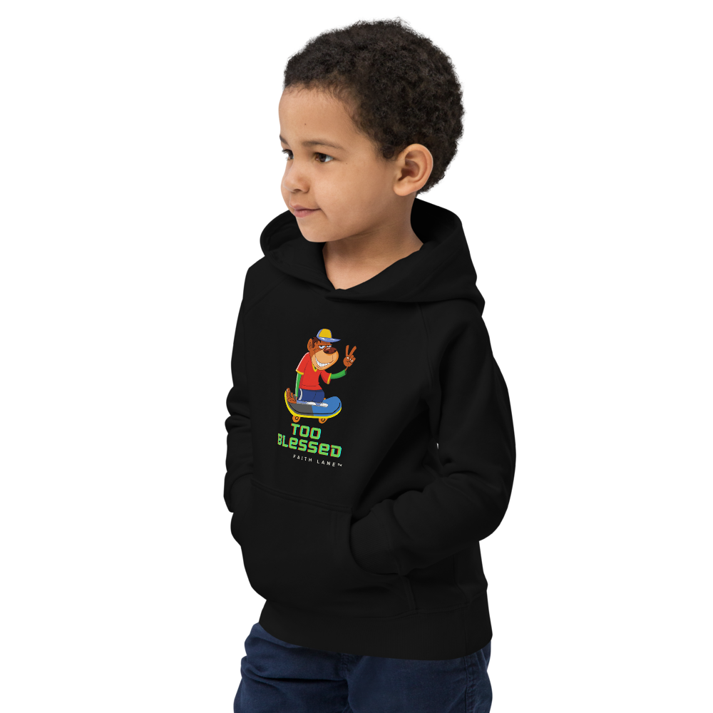 Faith Lane Kids Hoodie - Too Blessed