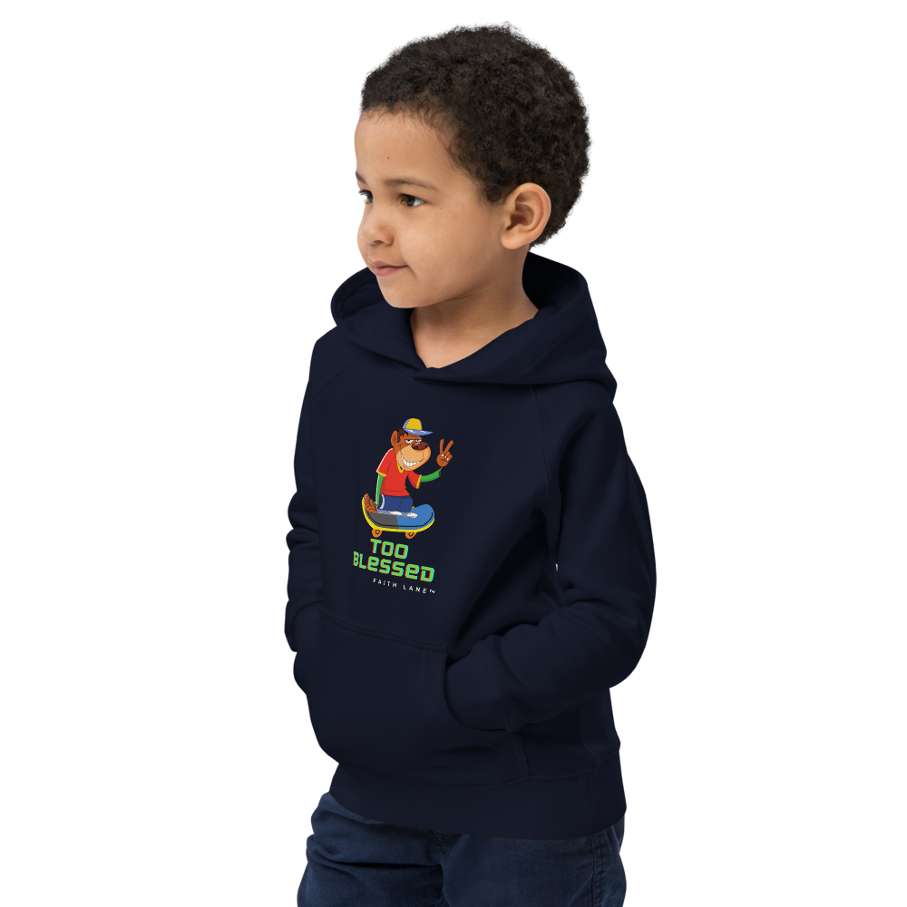 Faith Lane Kids Hoodie - Too Blessed