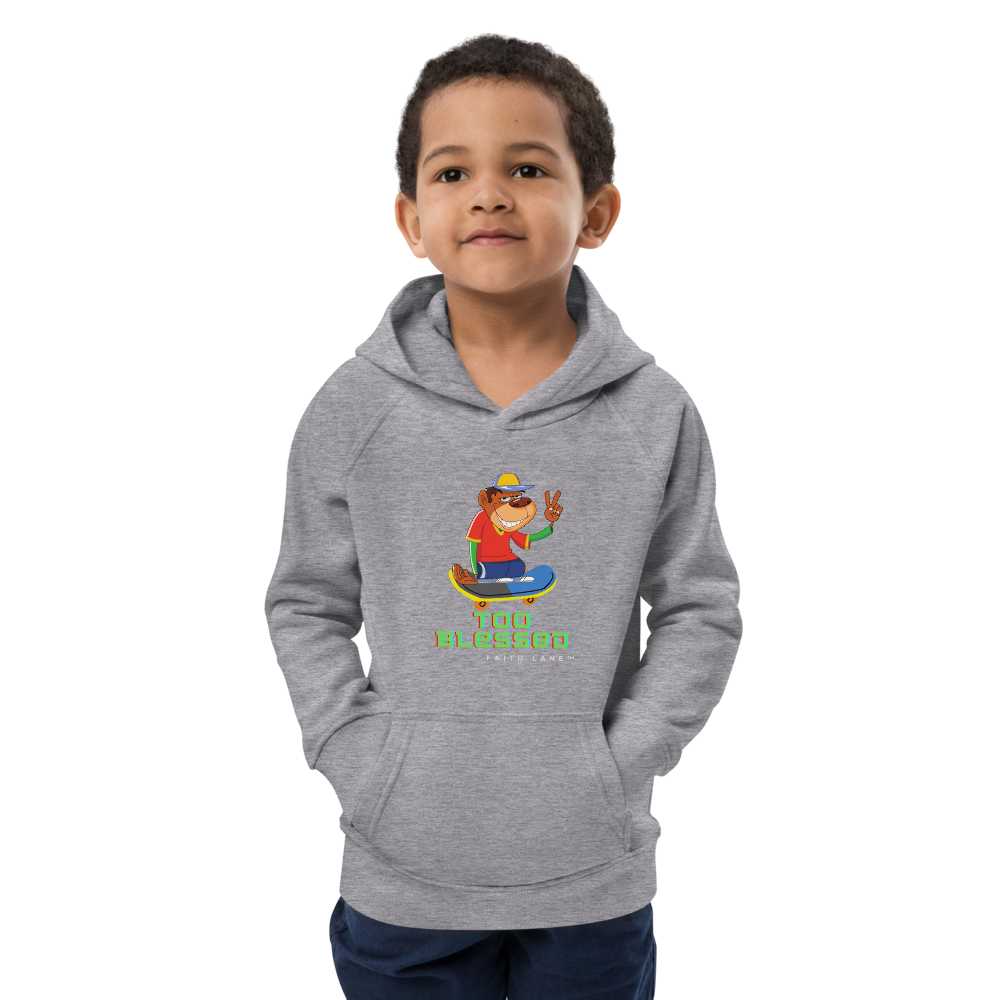 Faith Lane Kids Hoodie - Too Blessed