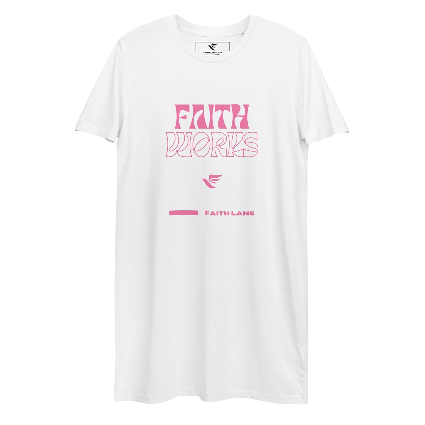 Faith Lane Gear organic cotton t-shirt dress - Faith works