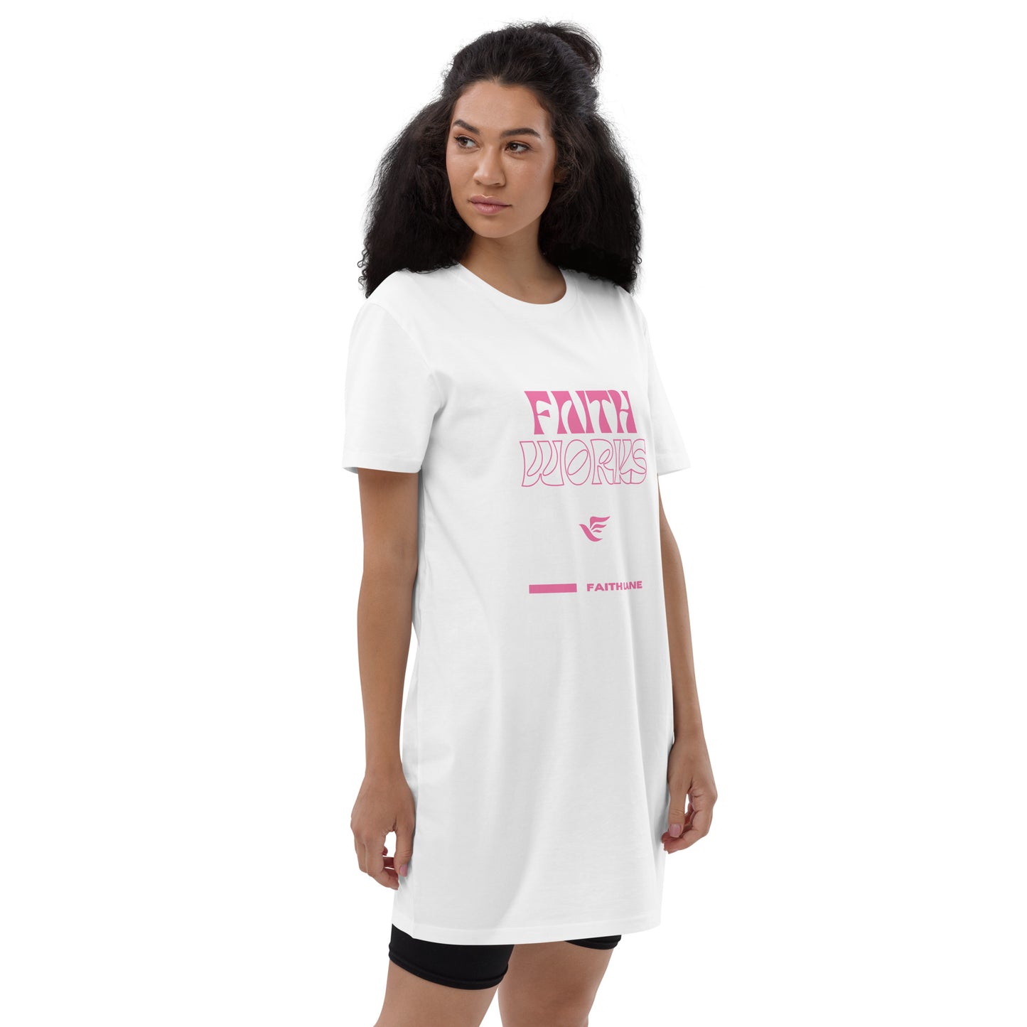 Faith Lane Gear organic cotton t-shirt dress - Faith works