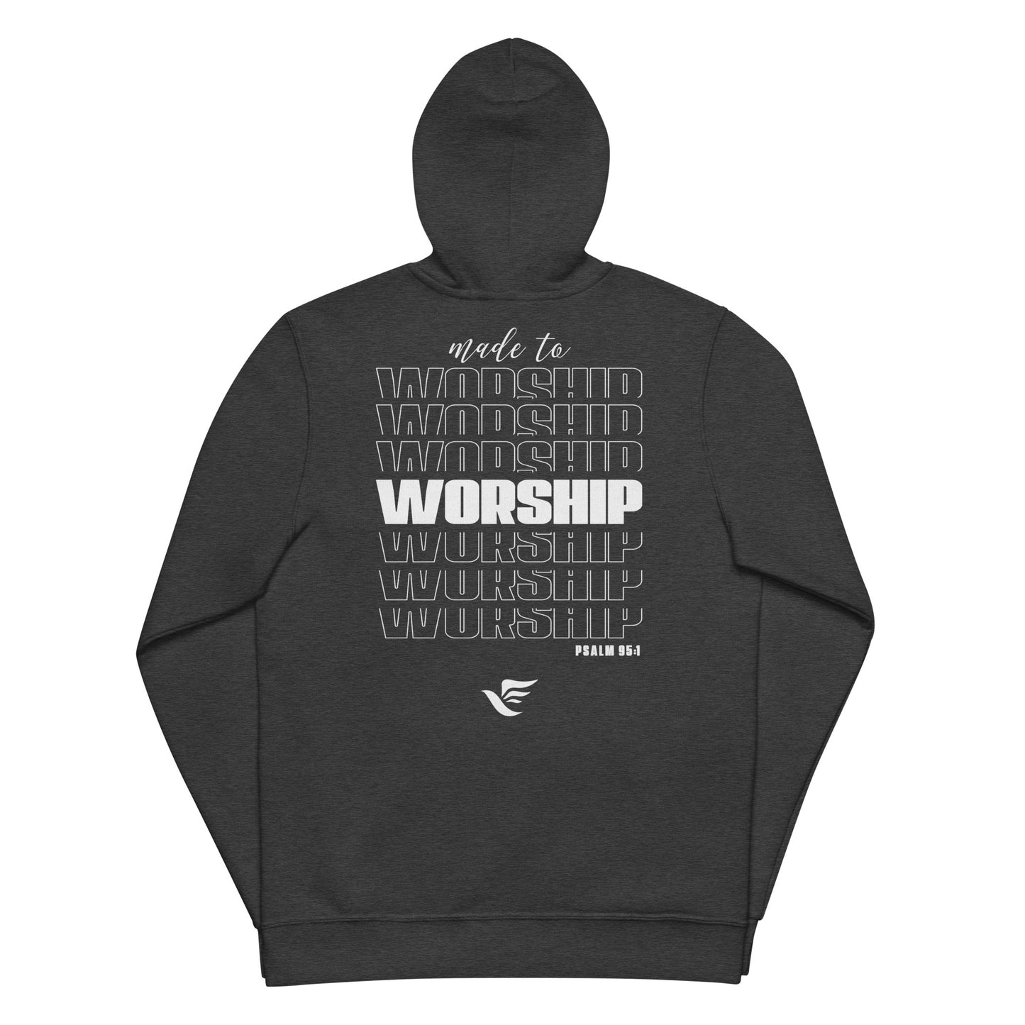 Faith Lane Gear unisex basic zip hoodie - Made to worship