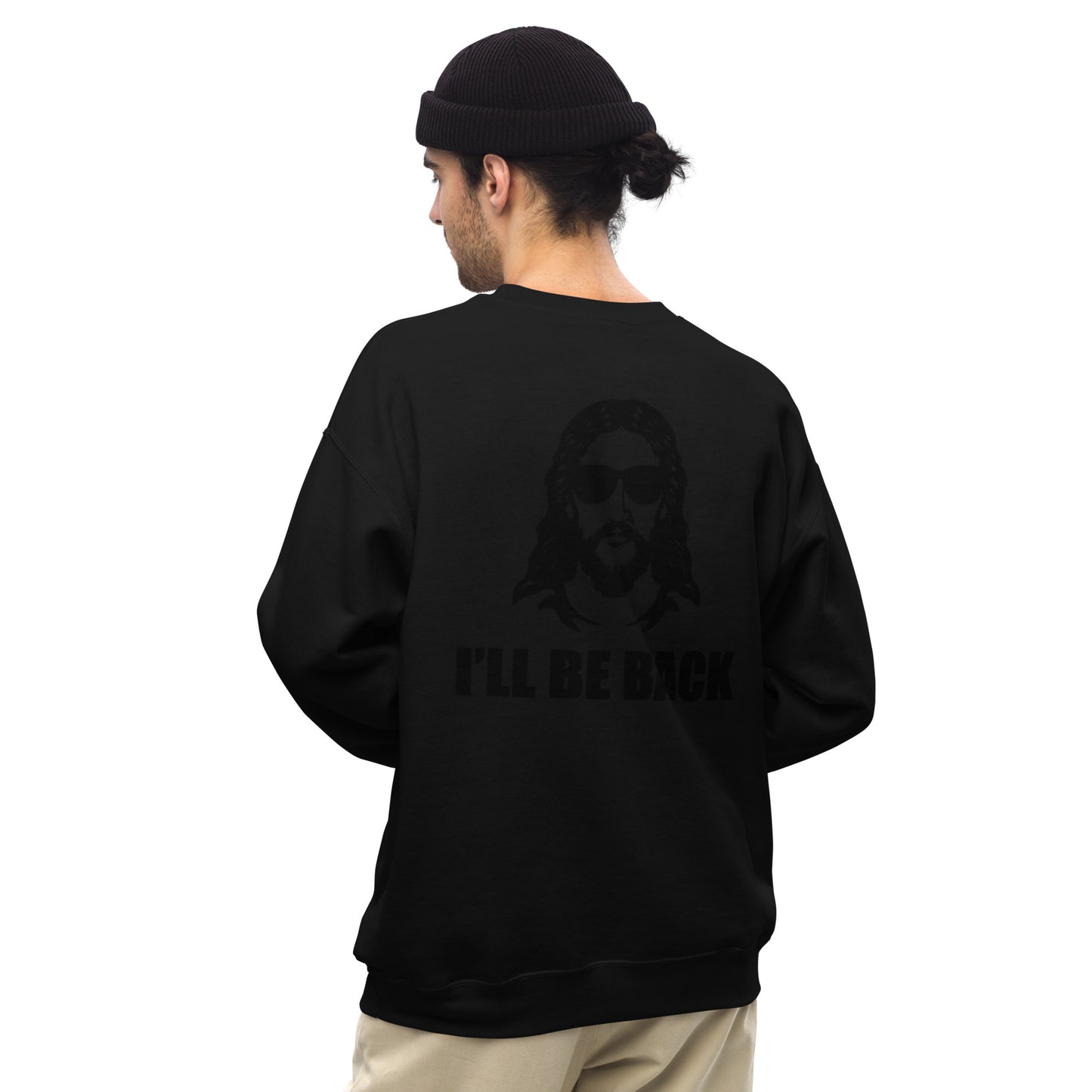 Faith Lane Gear embroidered unisex sweatshirt - I'll be back