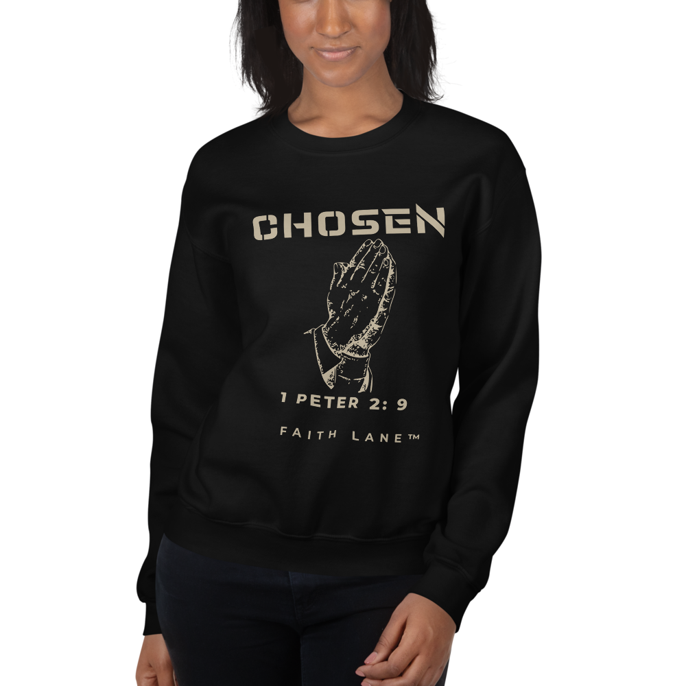 Faith Lane Unisex Sweatshirt - Chosen 1 Peter 2:9