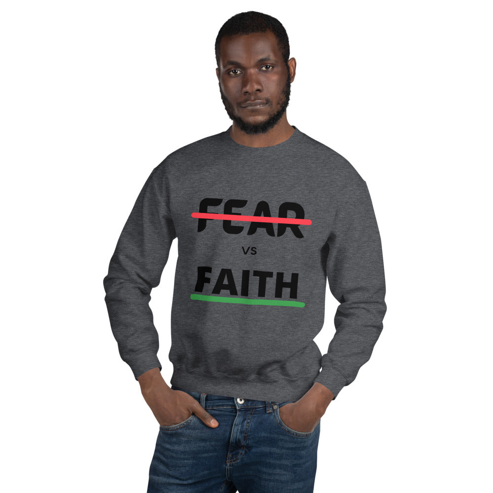 Faith Lane Unisex Sweatshirt - Fear vs Faith