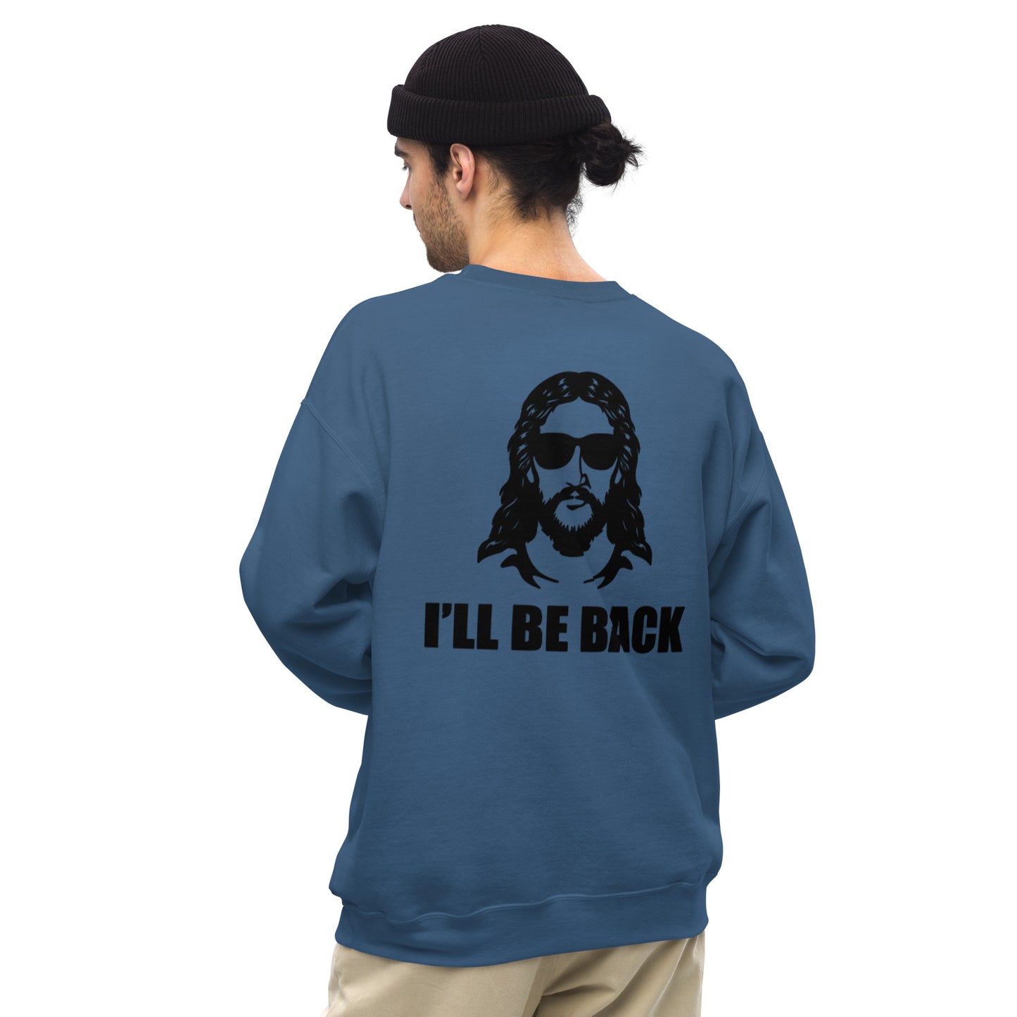 Faith Lane Gear embroidered unisex sweatshirt - I'll be back