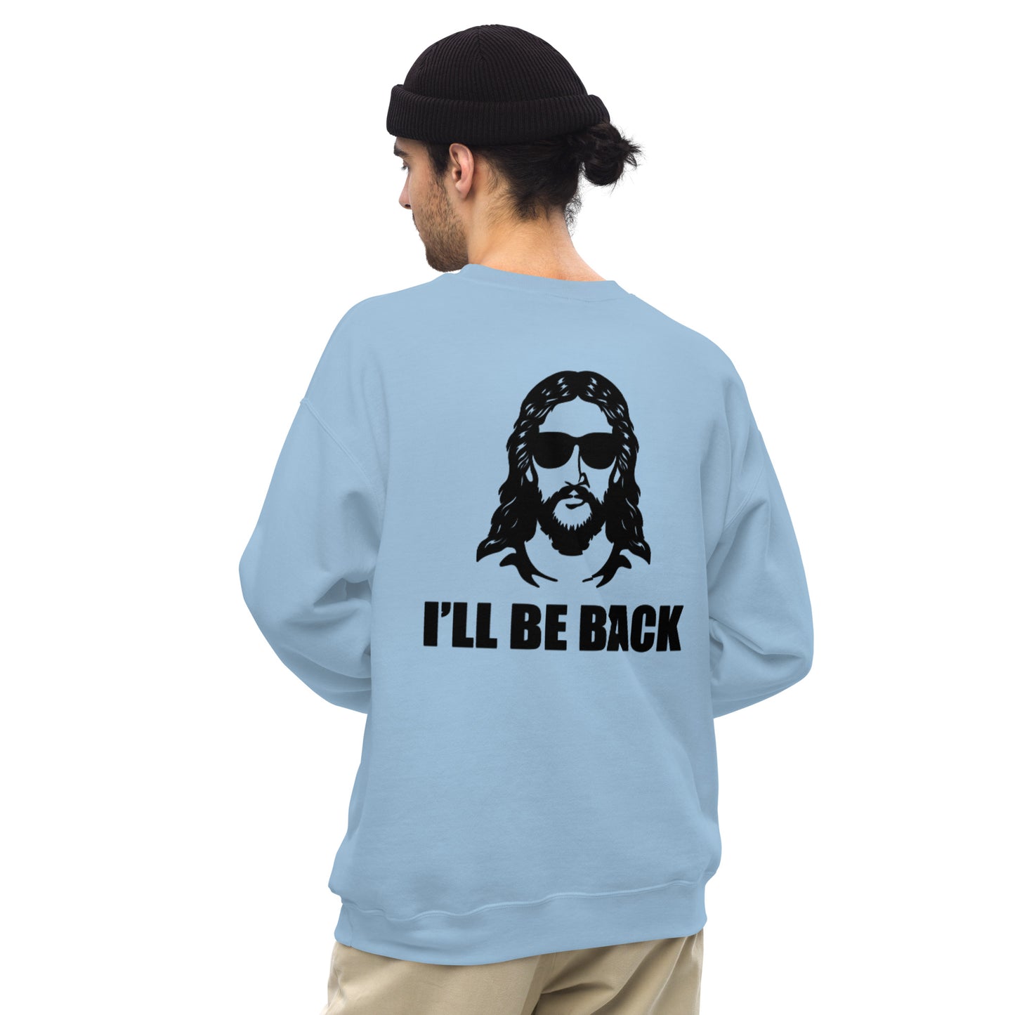 Faith Lane Gear embroidered unisex sweatshirt - I'll be back