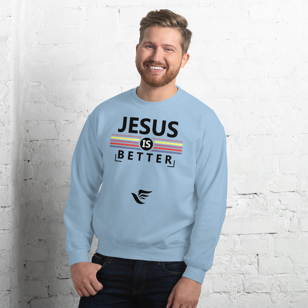 Faith Lane Gear unisex sweatshirt - Jesus is better