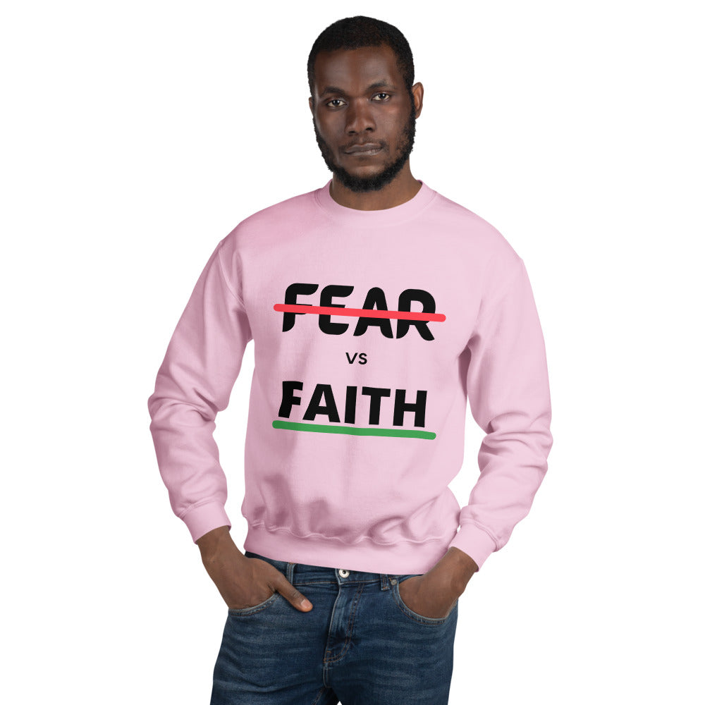 Faith Lane Unisex Sweatshirt - Fear vs Faith