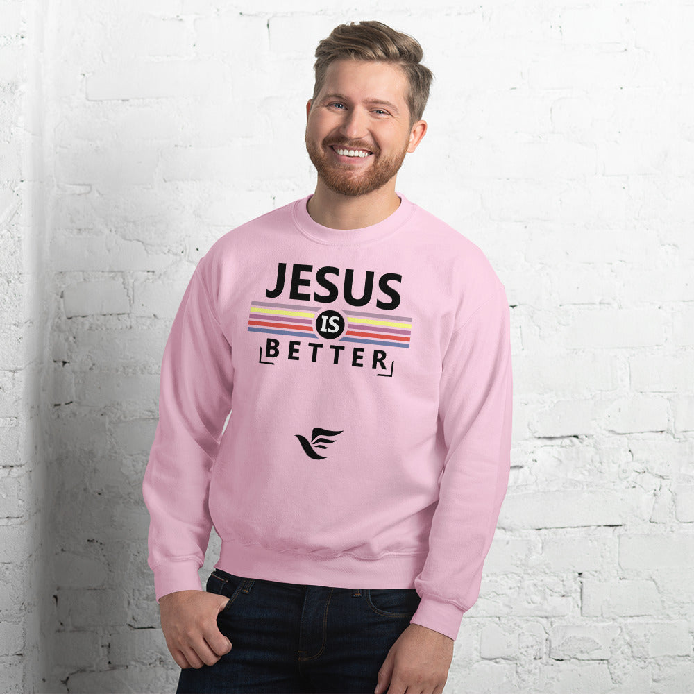 Faith Lane Gear unisex sweatshirt - Jesus is better