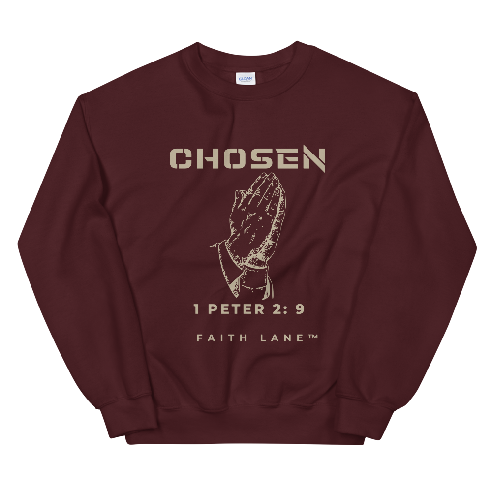 Faith Lane Unisex Sweatshirt - Chosen 1 Peter 2:9