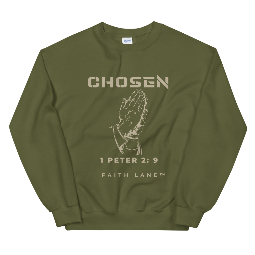 Faith Lane Unisex Sweatshirt - Chosen 1 Peter 2:9