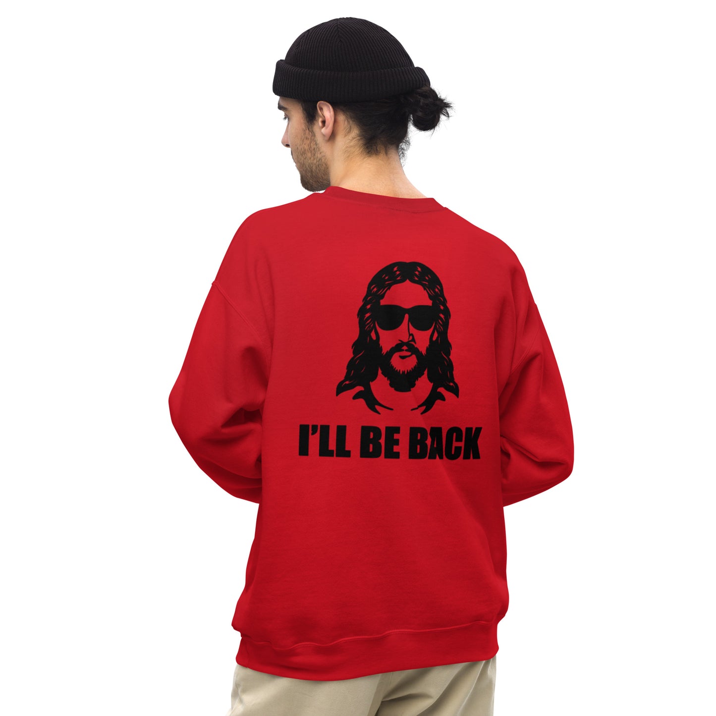 Faith Lane Gear embroidered unisex sweatshirt - I'll be back