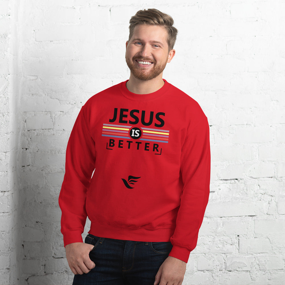 Faith Lane Gear unisex sweatshirt - Jesus is better