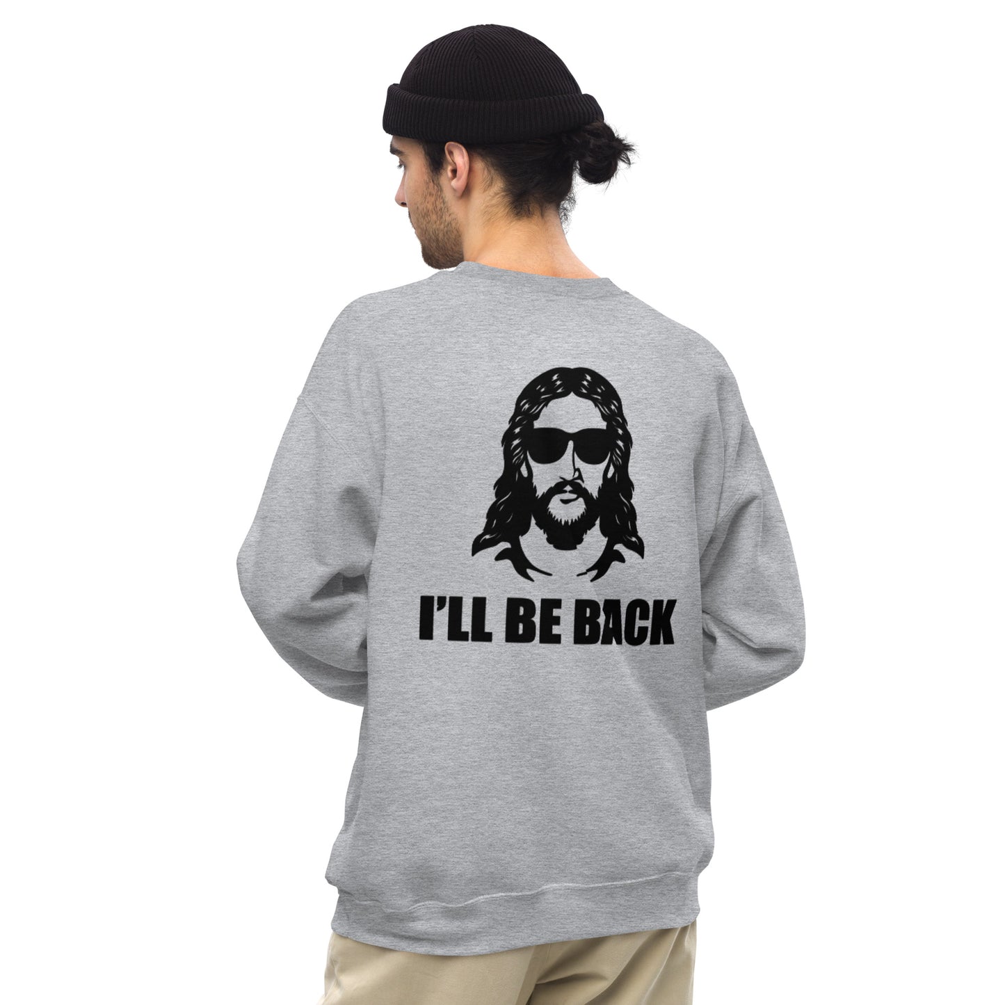 Faith Lane Gear embroidered unisex sweatshirt - I'll be back