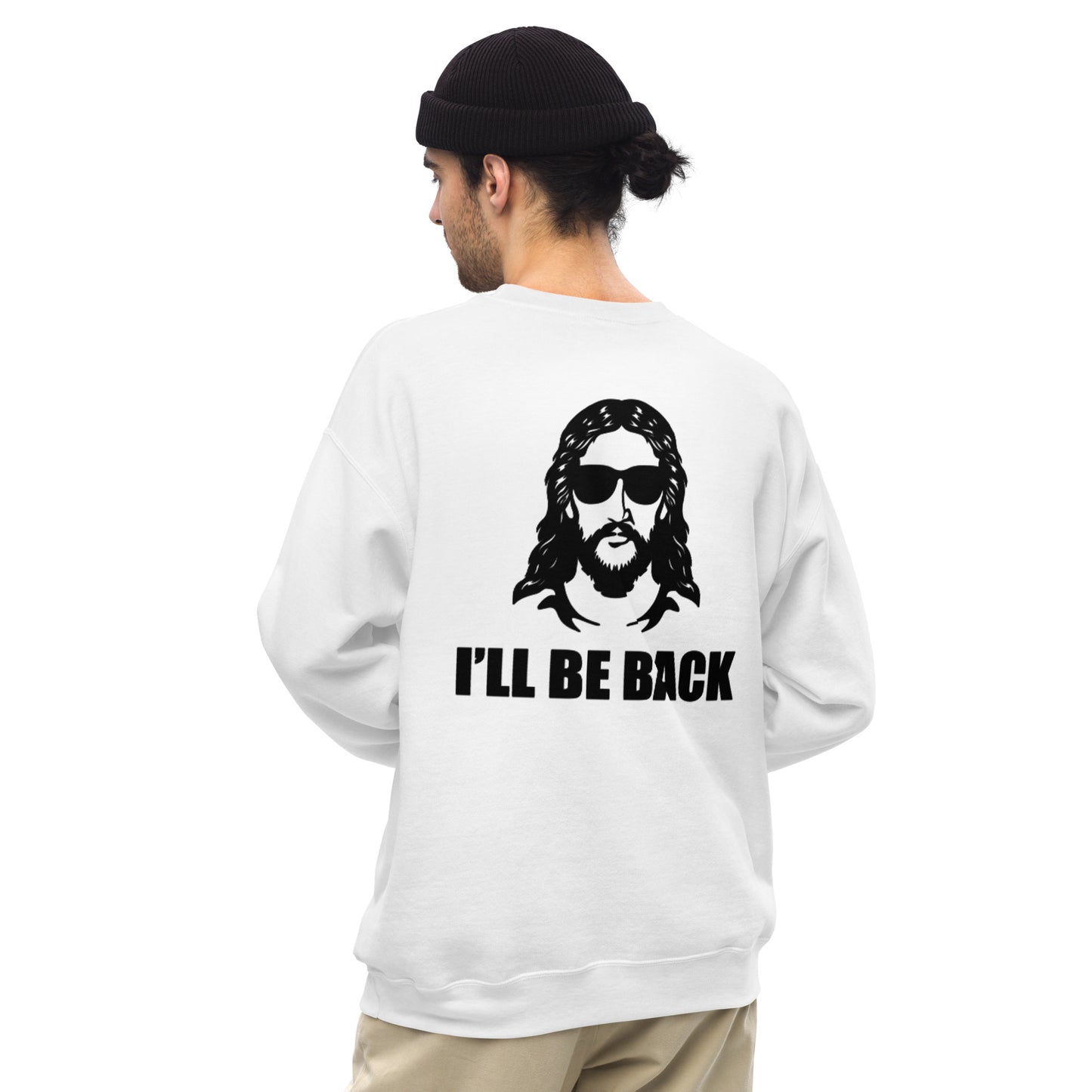 Faith Lane Gear embroidered unisex sweatshirt - I'll be back