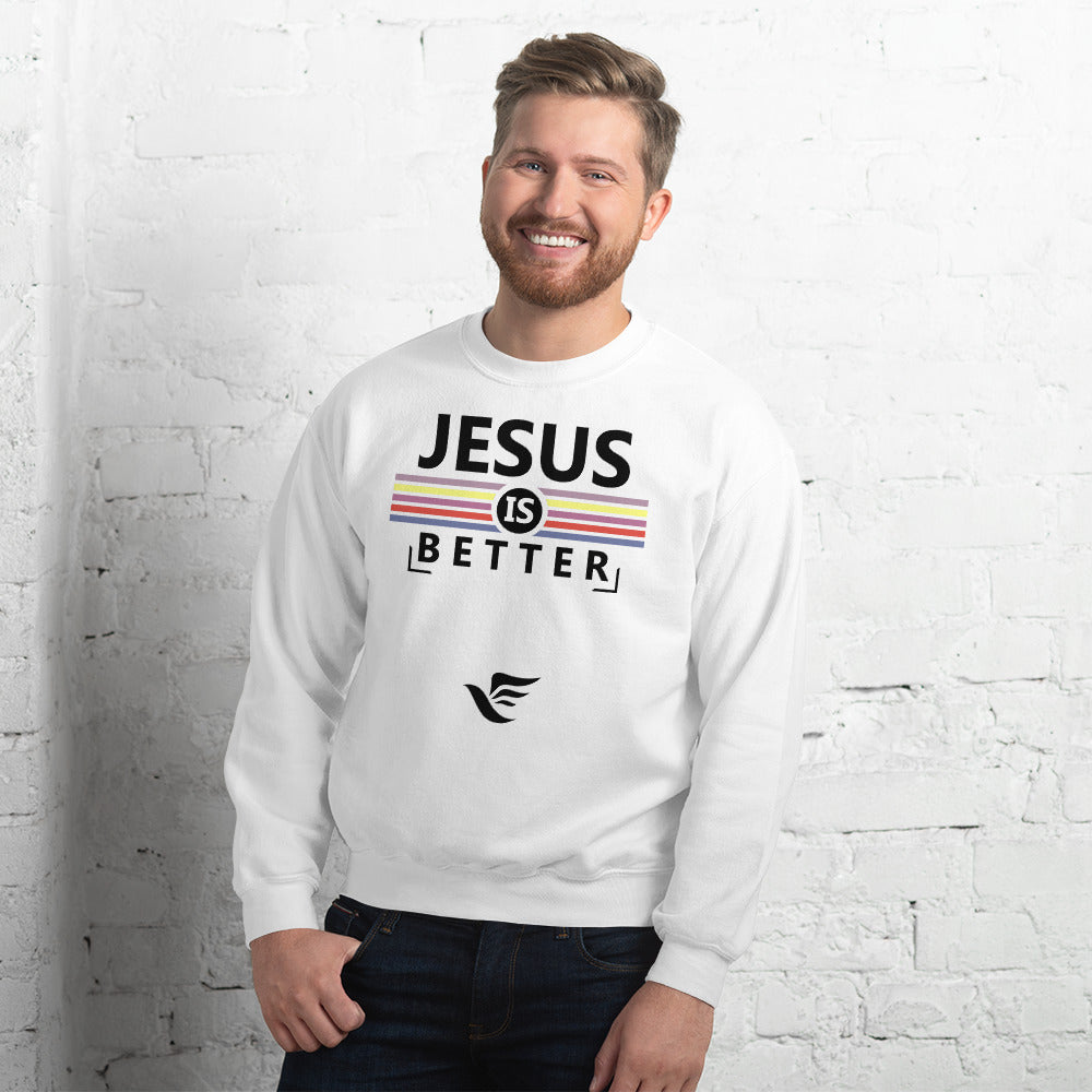 Faith Lane Gear unisex sweatshirt - Jesus is better