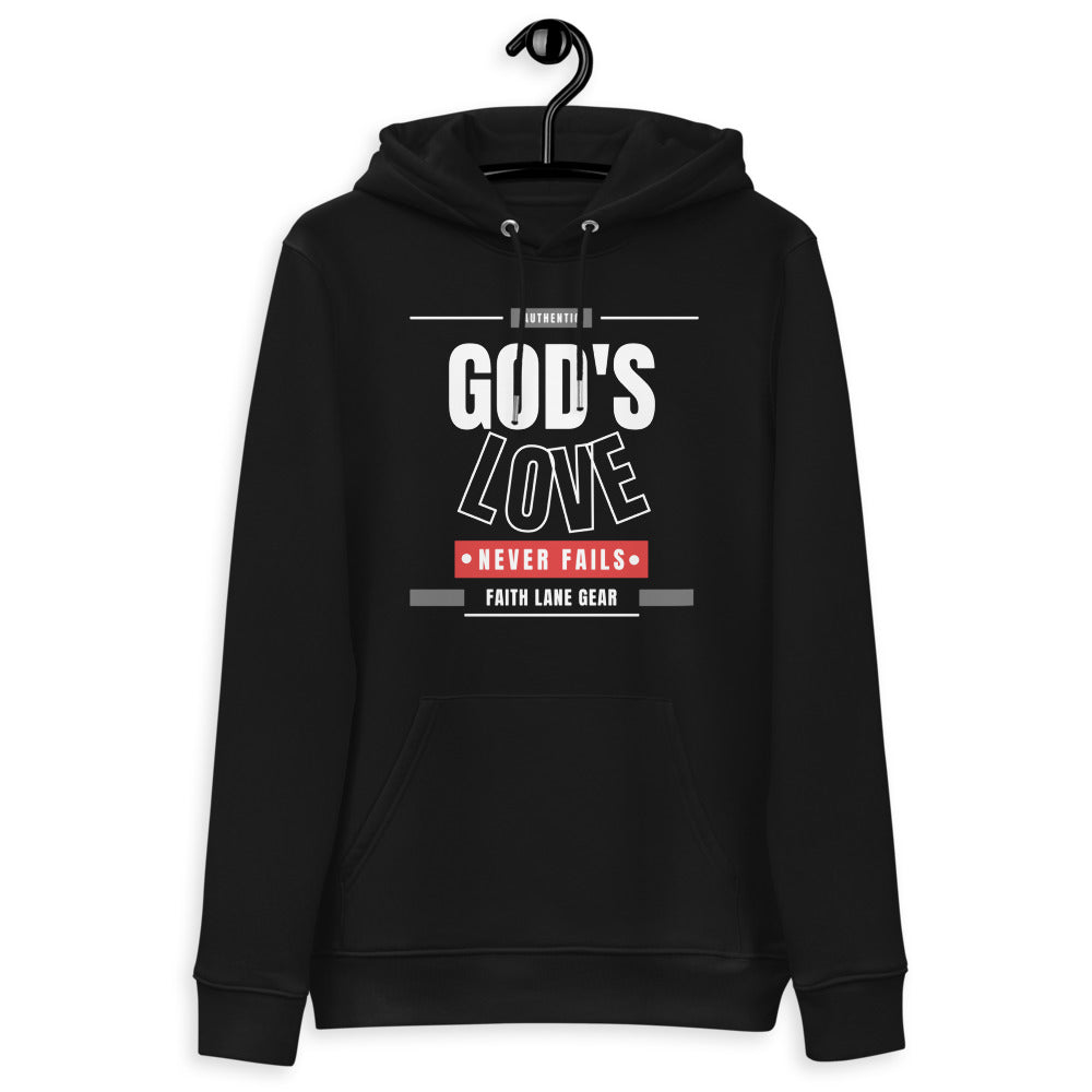 Faith Lane Unisex Hoodie - God's Love Never Fails