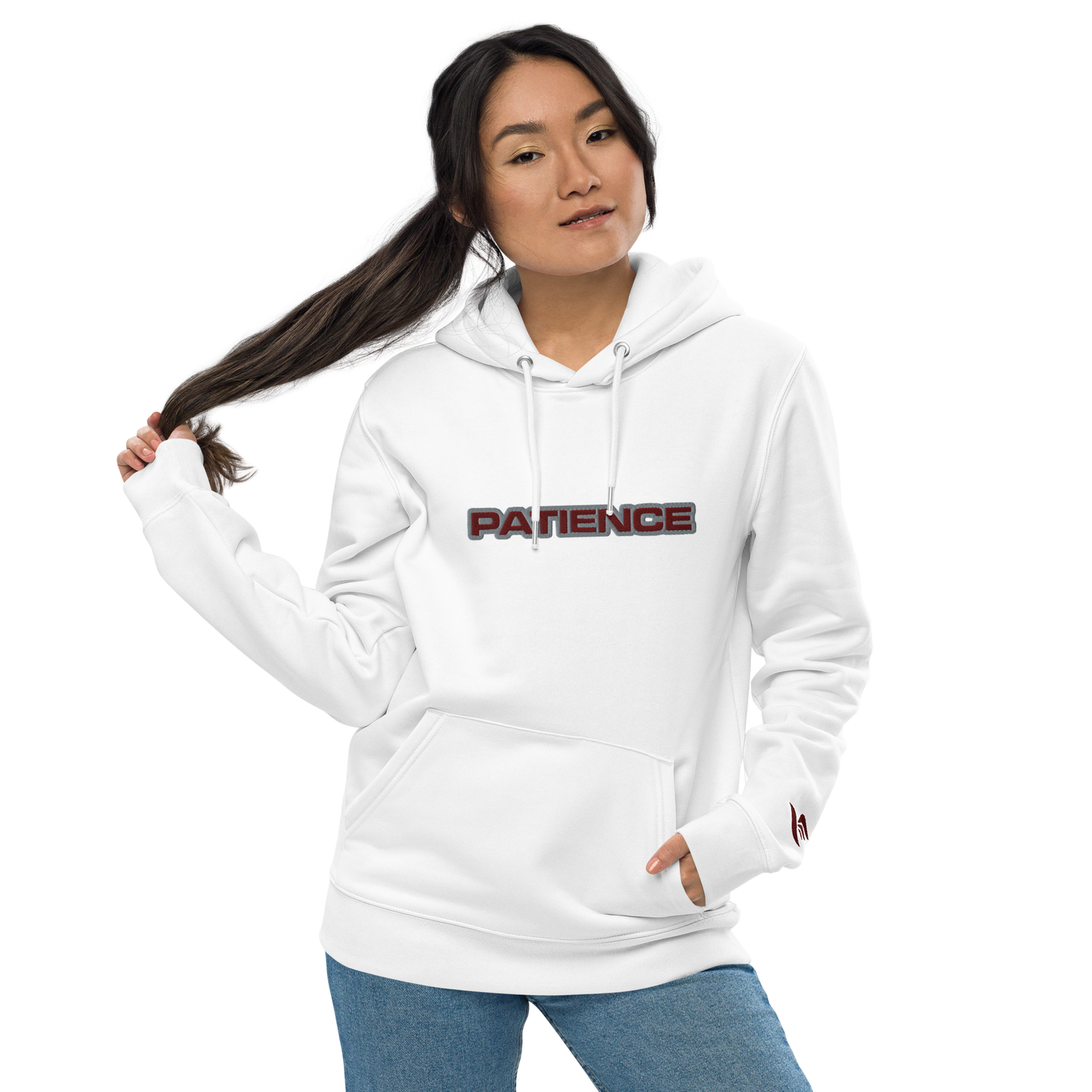 Faith Lane Gear embroidered unisex essential hoodie - Patience