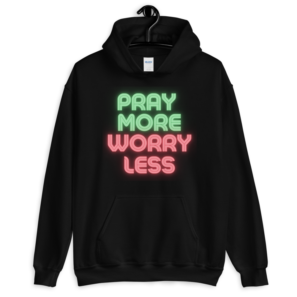 Faith Lane Unisex Hoodie - Pray More Worry Less