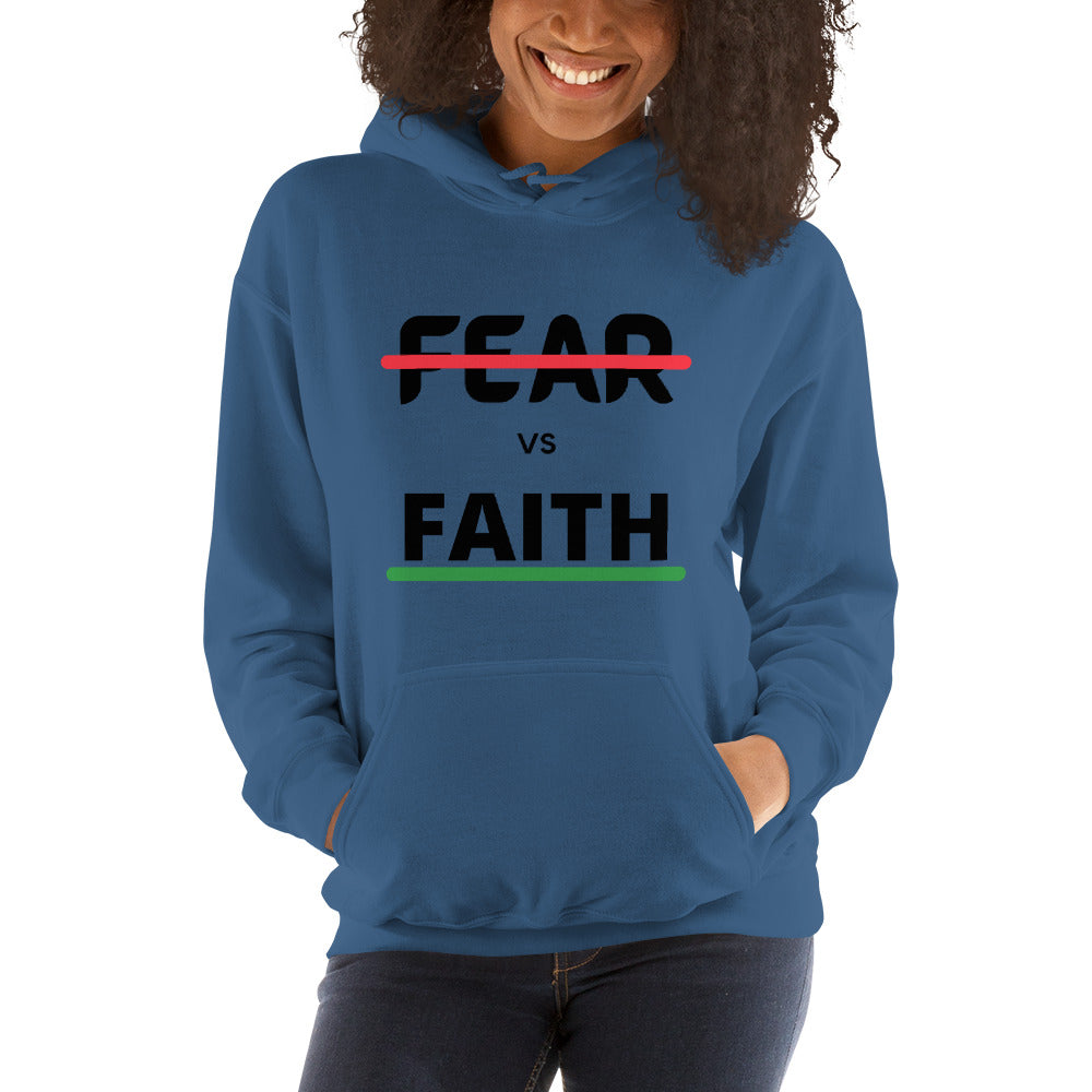 Faith Lane Unisex Hoodie - Fear vs Faith