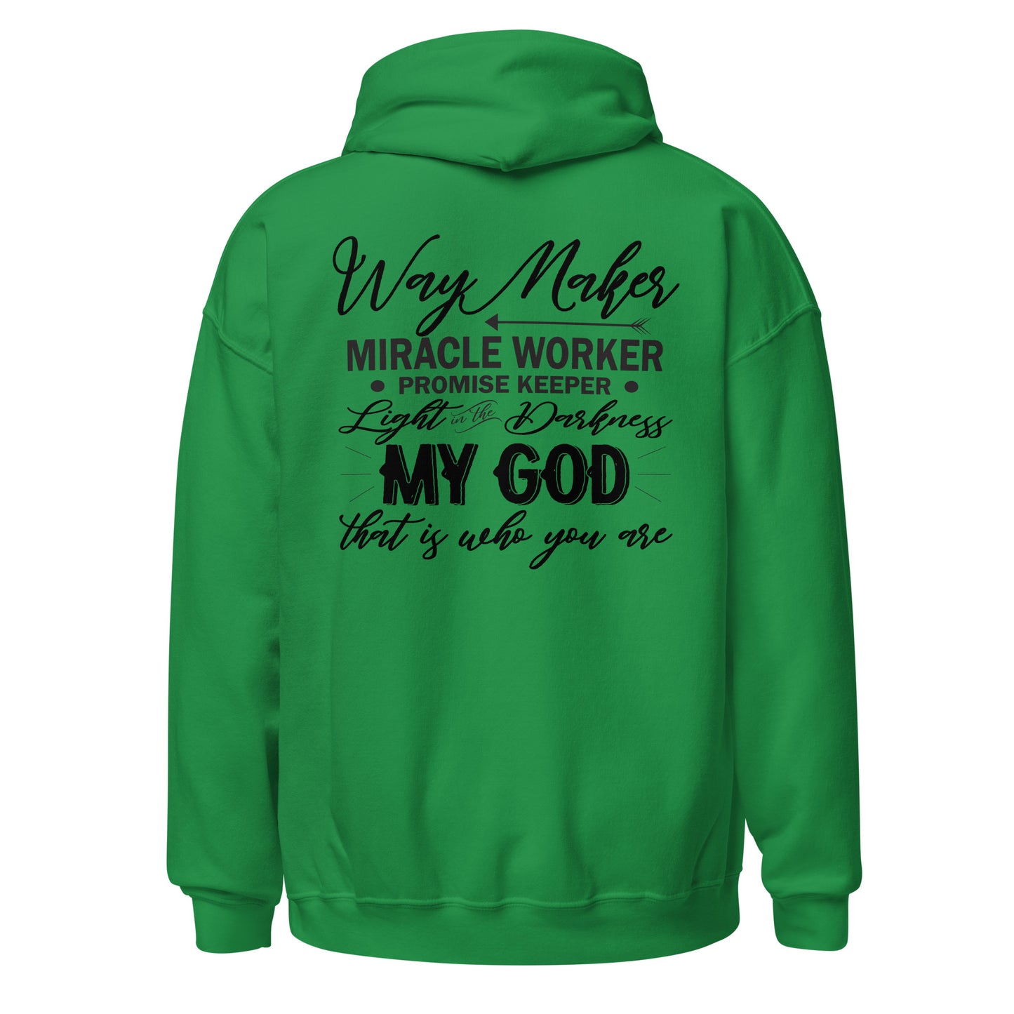 Faith Lane unisex hoodie - Way maker