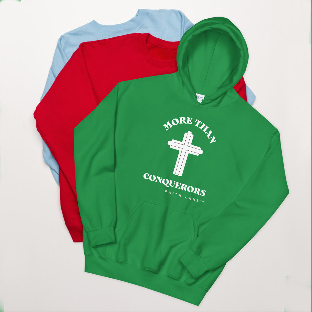 Faith Lane Unisex Hoodie - More Than Conquerors