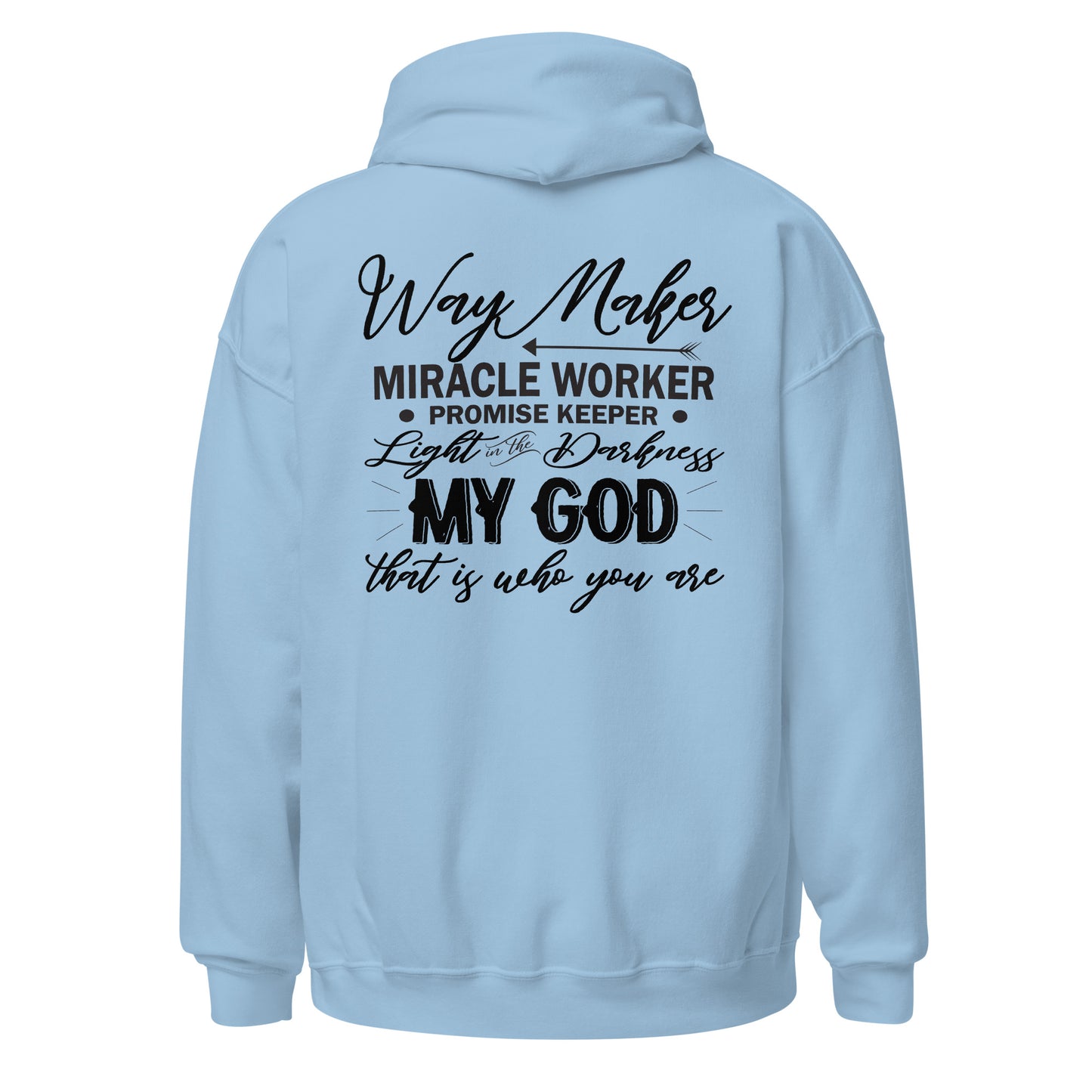 Faith Lane unisex hoodie - Way maker