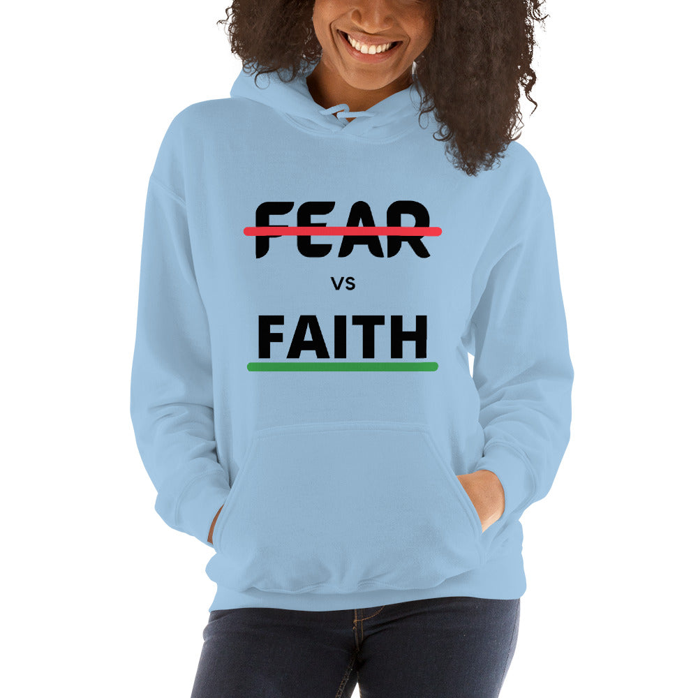 Faith Lane Unisex Hoodie - Fear vs Faith