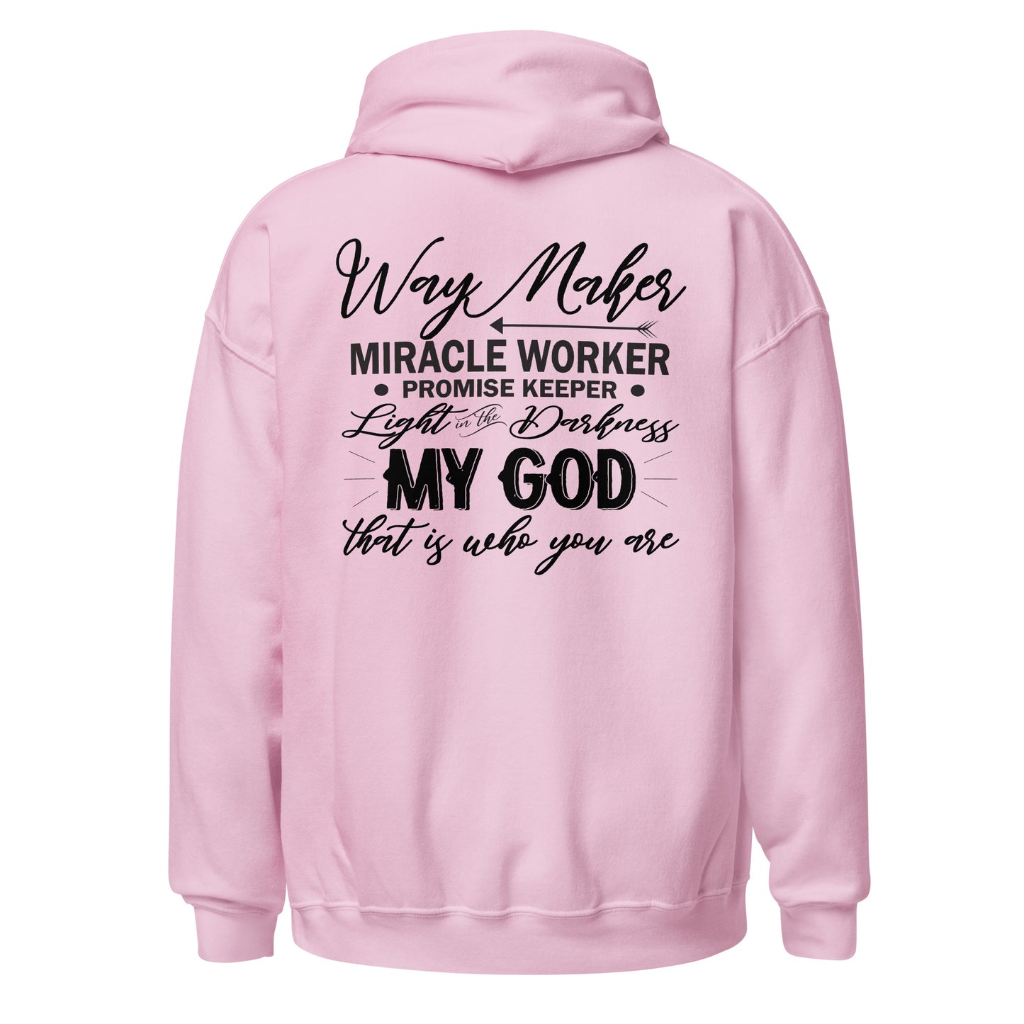 Faith Lane unisex hoodie - Way maker